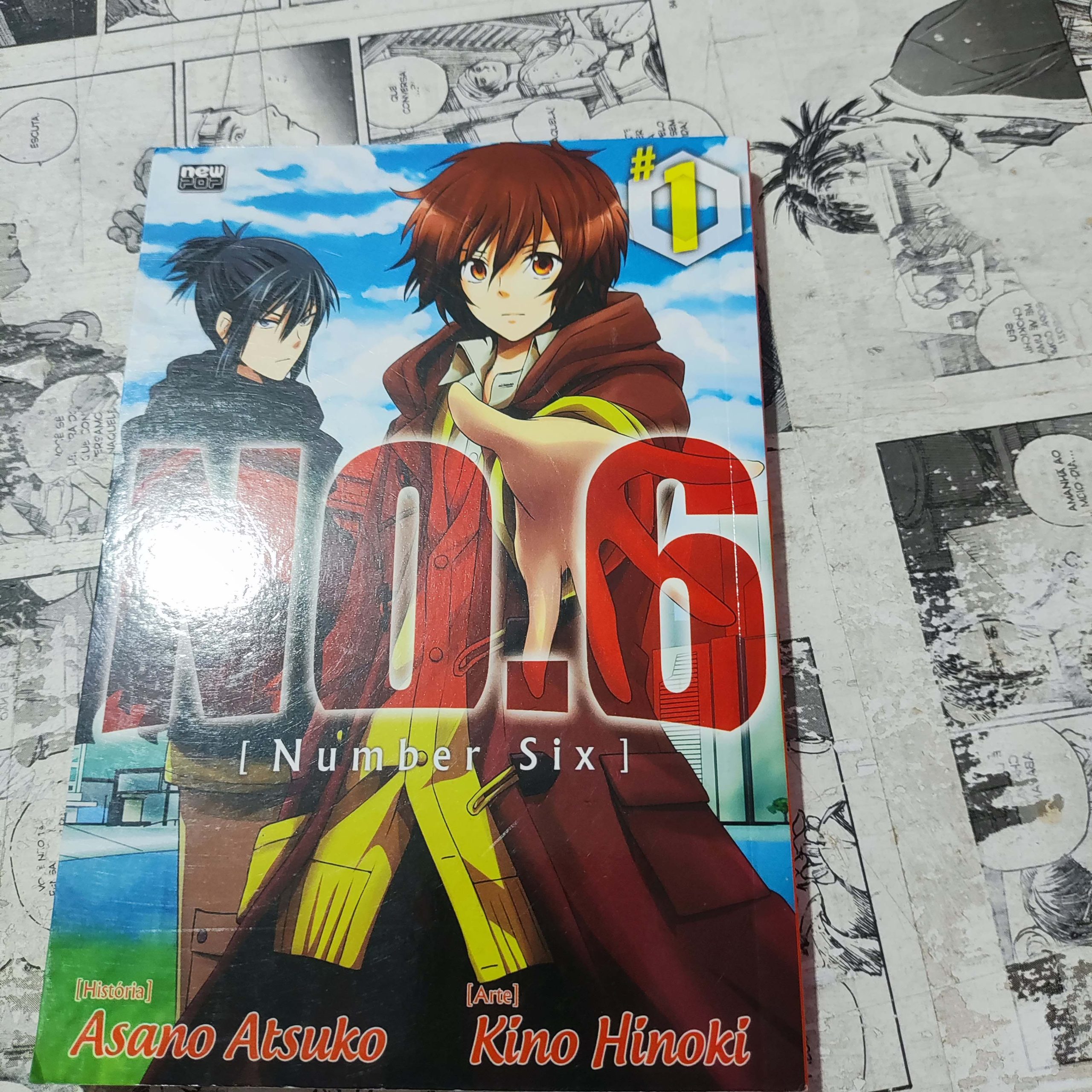 No.6 - Mangá - Vol.1 (Lote Festival de Avulsos #83)