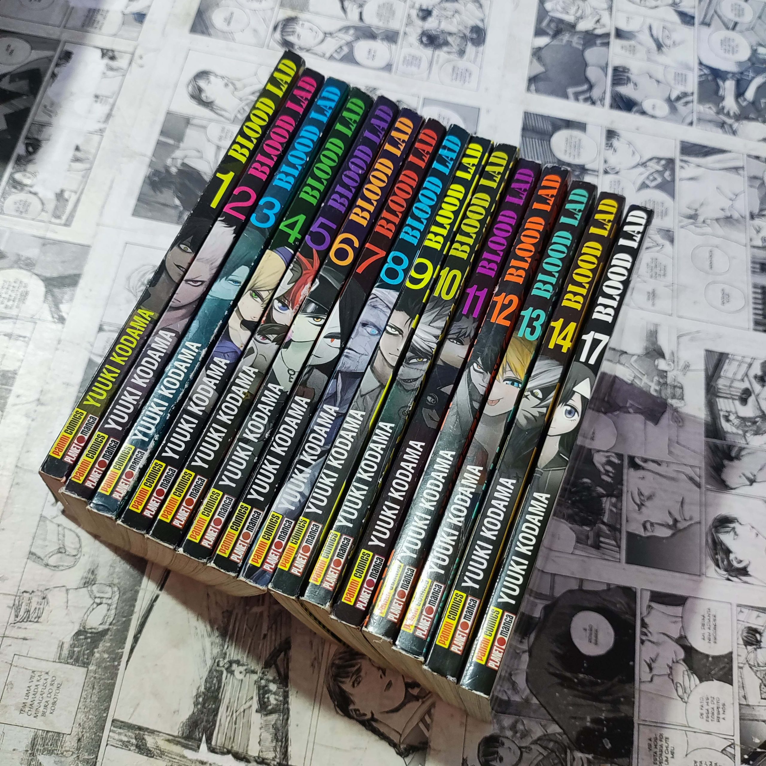 Blood Lad - Vol.1 ao 14 + 17 (Lote #317)