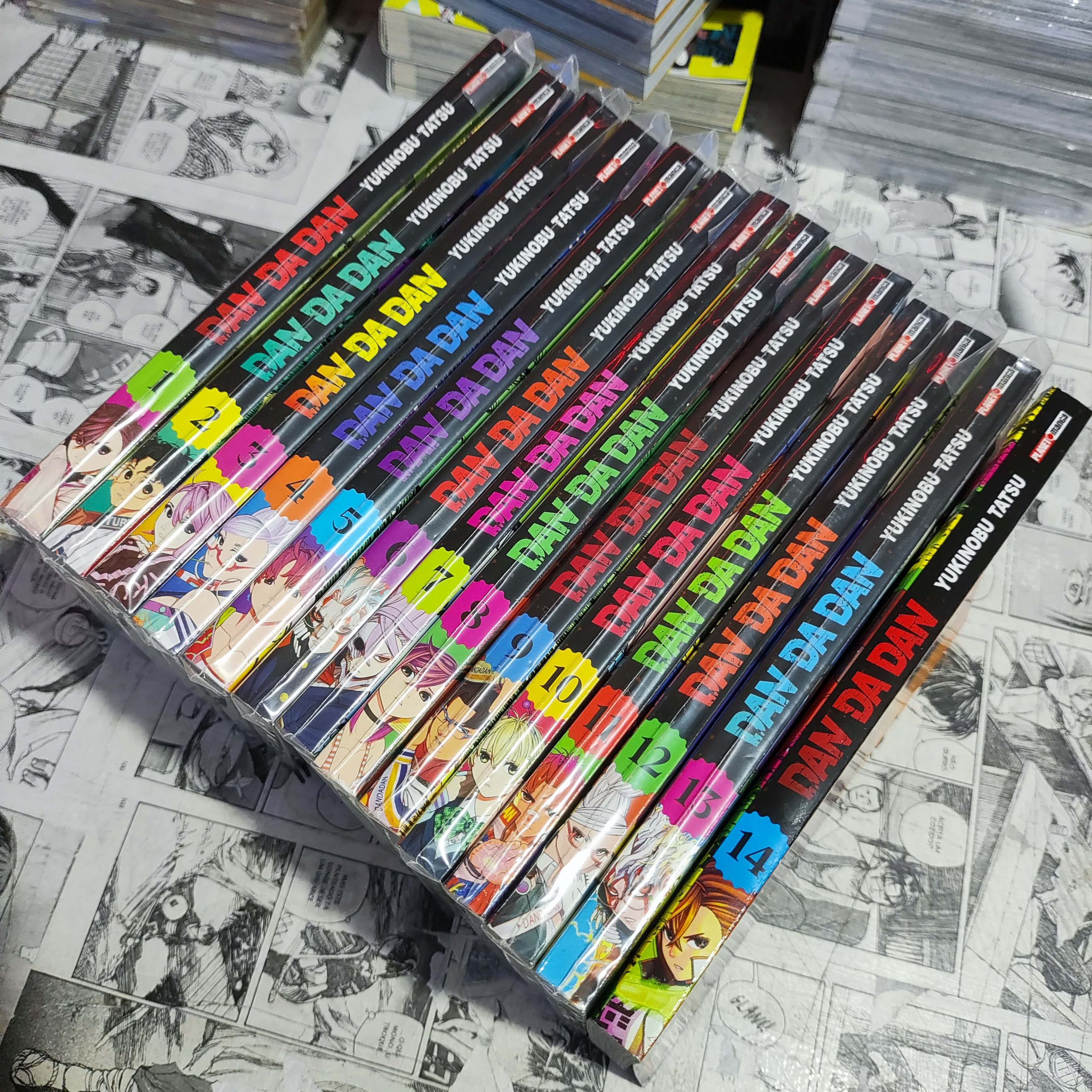 DandaDan - Vol.1 ao 14 (Lote #317)
