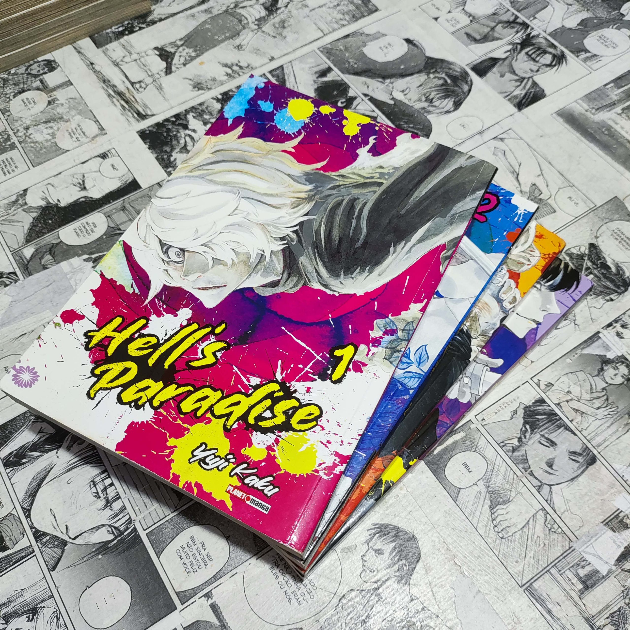 Hells Paradise - Vol.1 ao 4 (Lote #317)