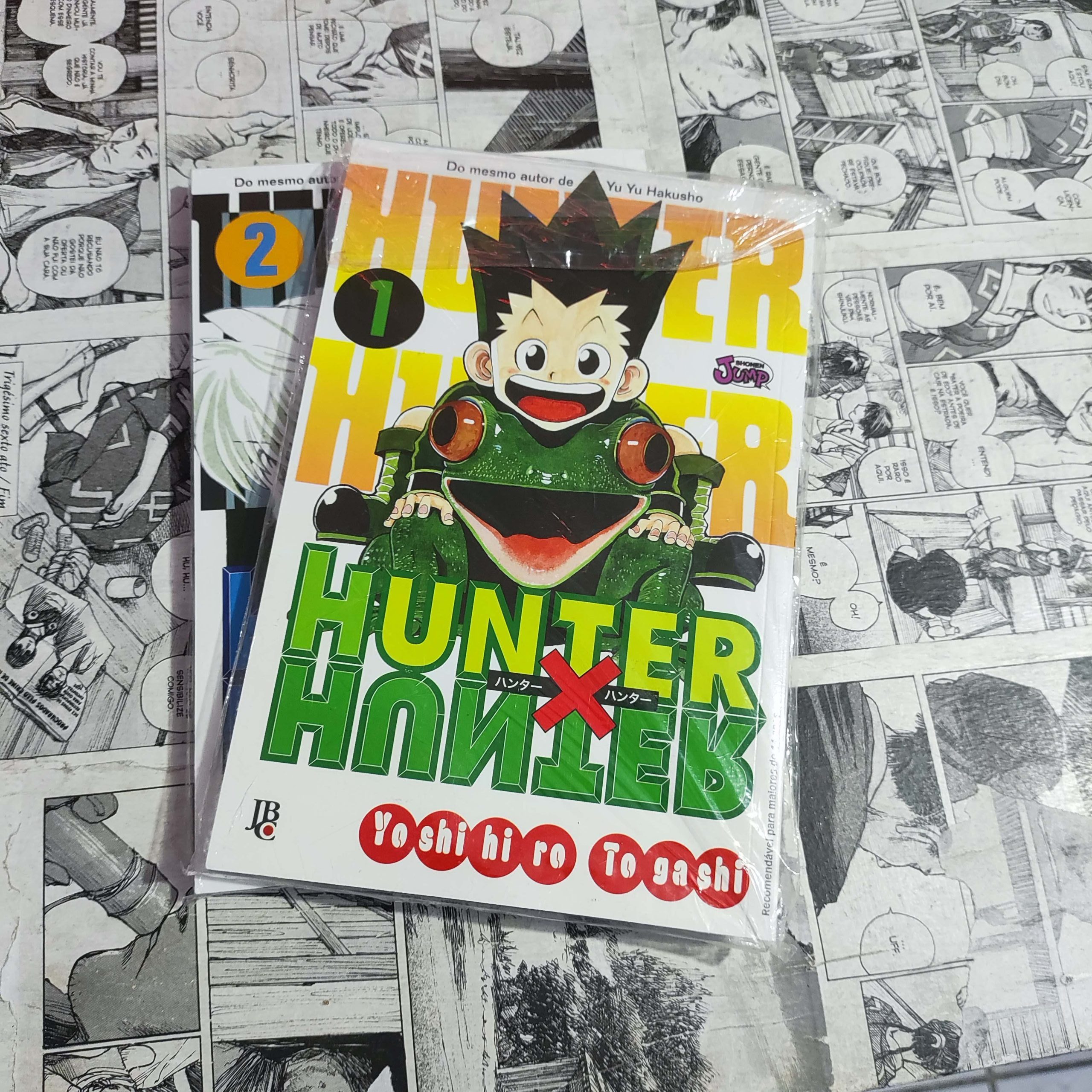 Hunter x Hunter - Reimpressão - Vol.1 e 2 (Lote #318)
