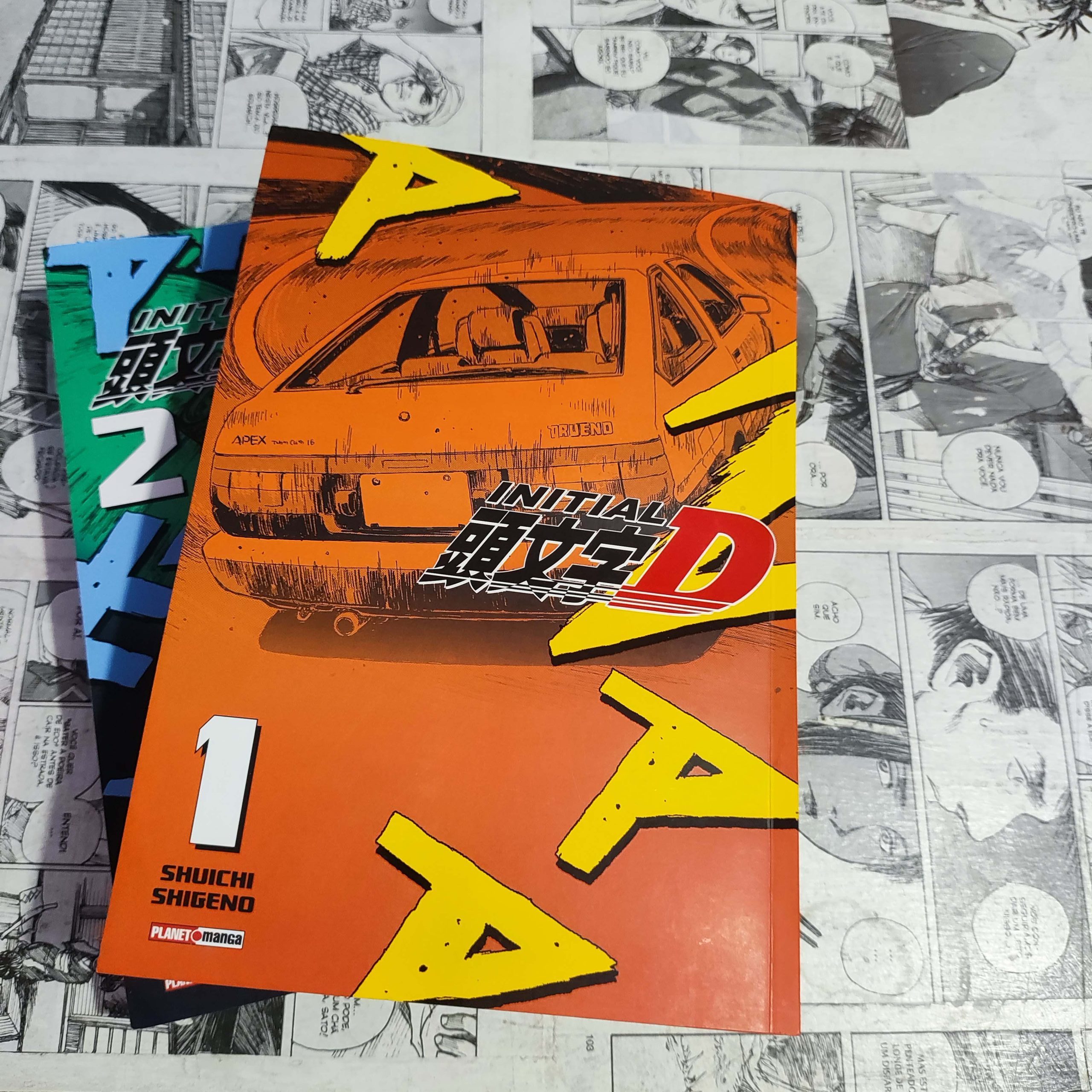 Initial D - Vol.1 e 2 (Lote #318)