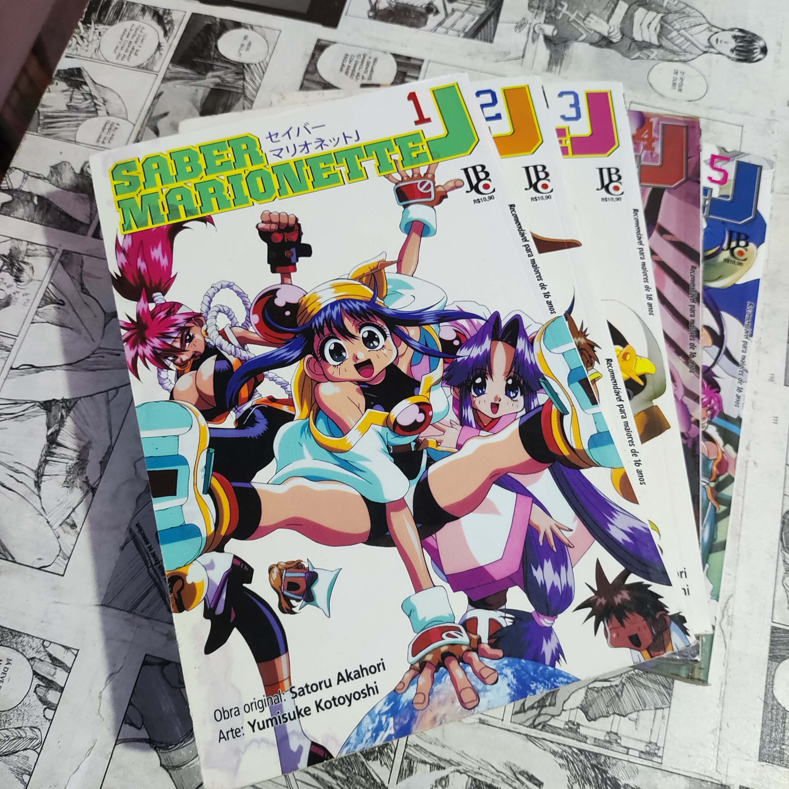 Saber Marionete J - Completo (Lote #318)