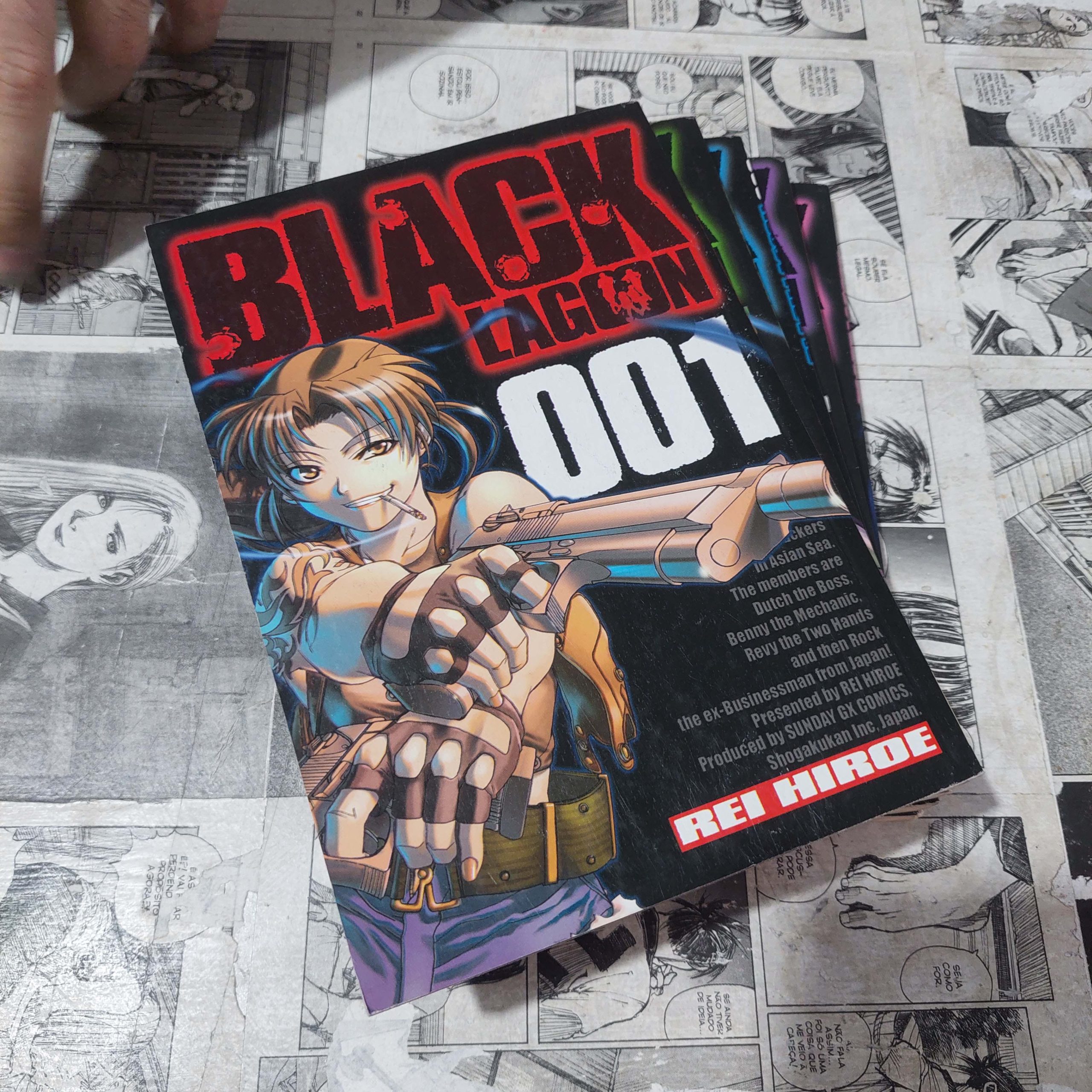 Black Lagoon - Vol.1 ao 5 (Lote #322)