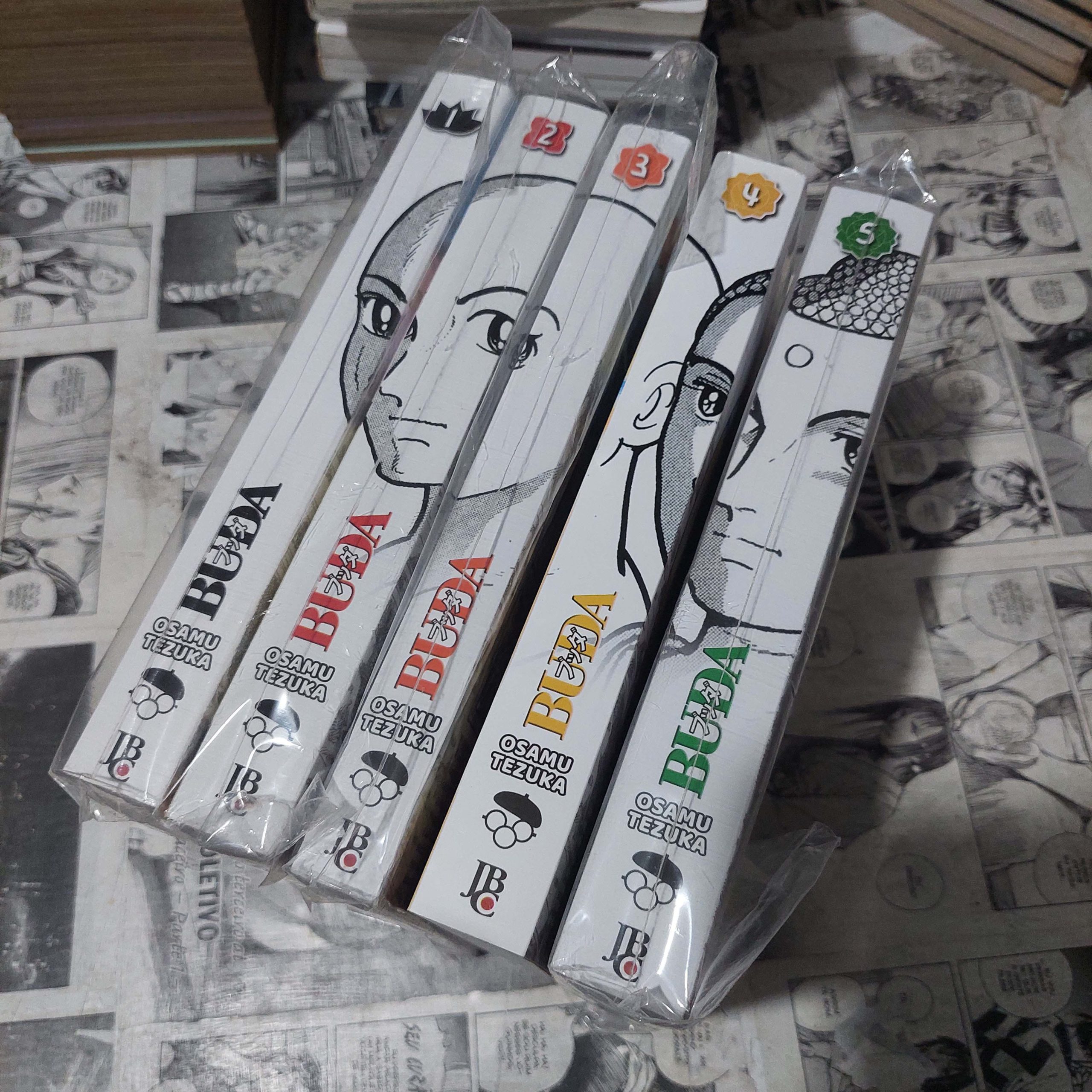 Buda - JBC - Vol.1 ao 5 (Lote #322)