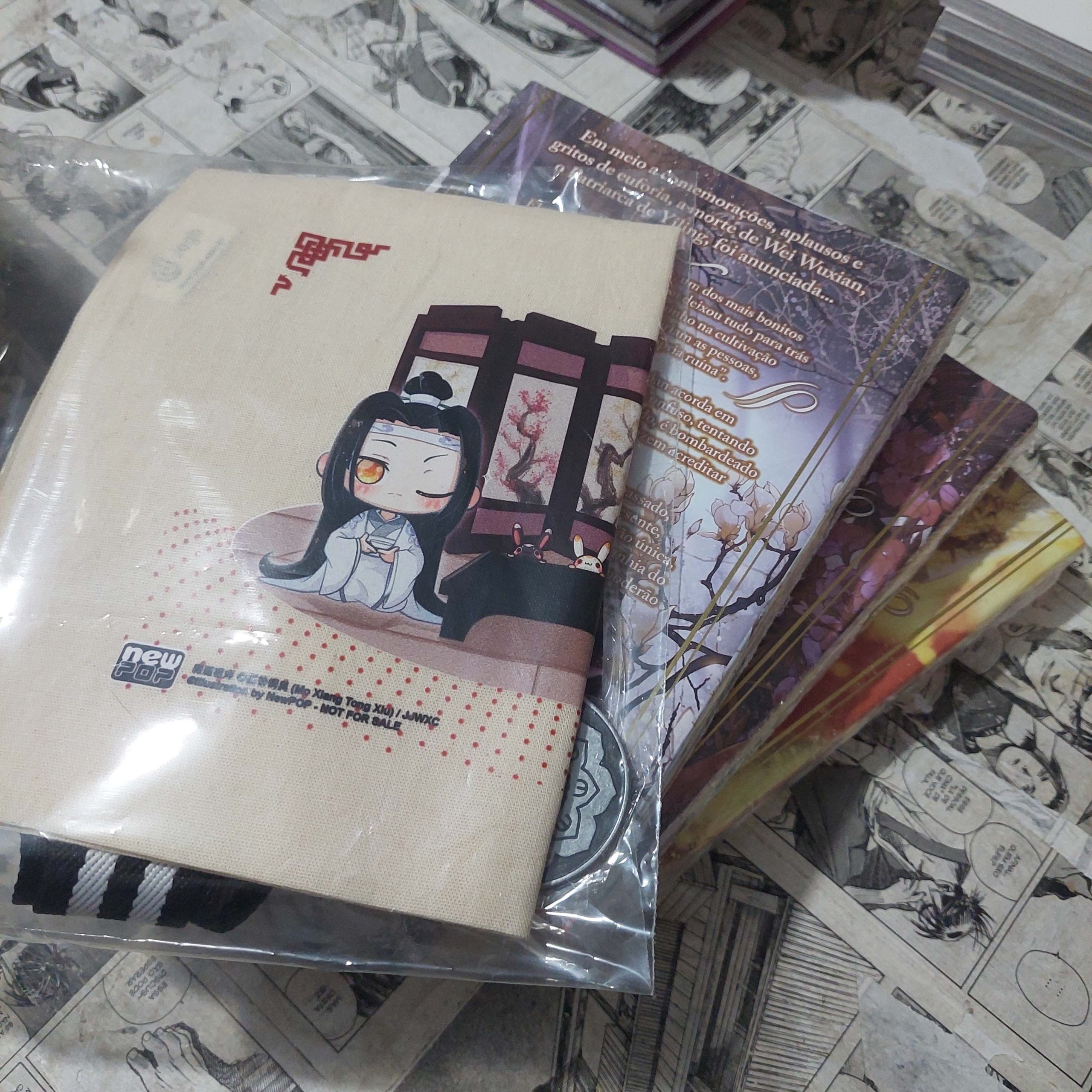 Mo Dao Zu Shi - Vol.1 ao 3 - com brindes especiais (Lote #322)