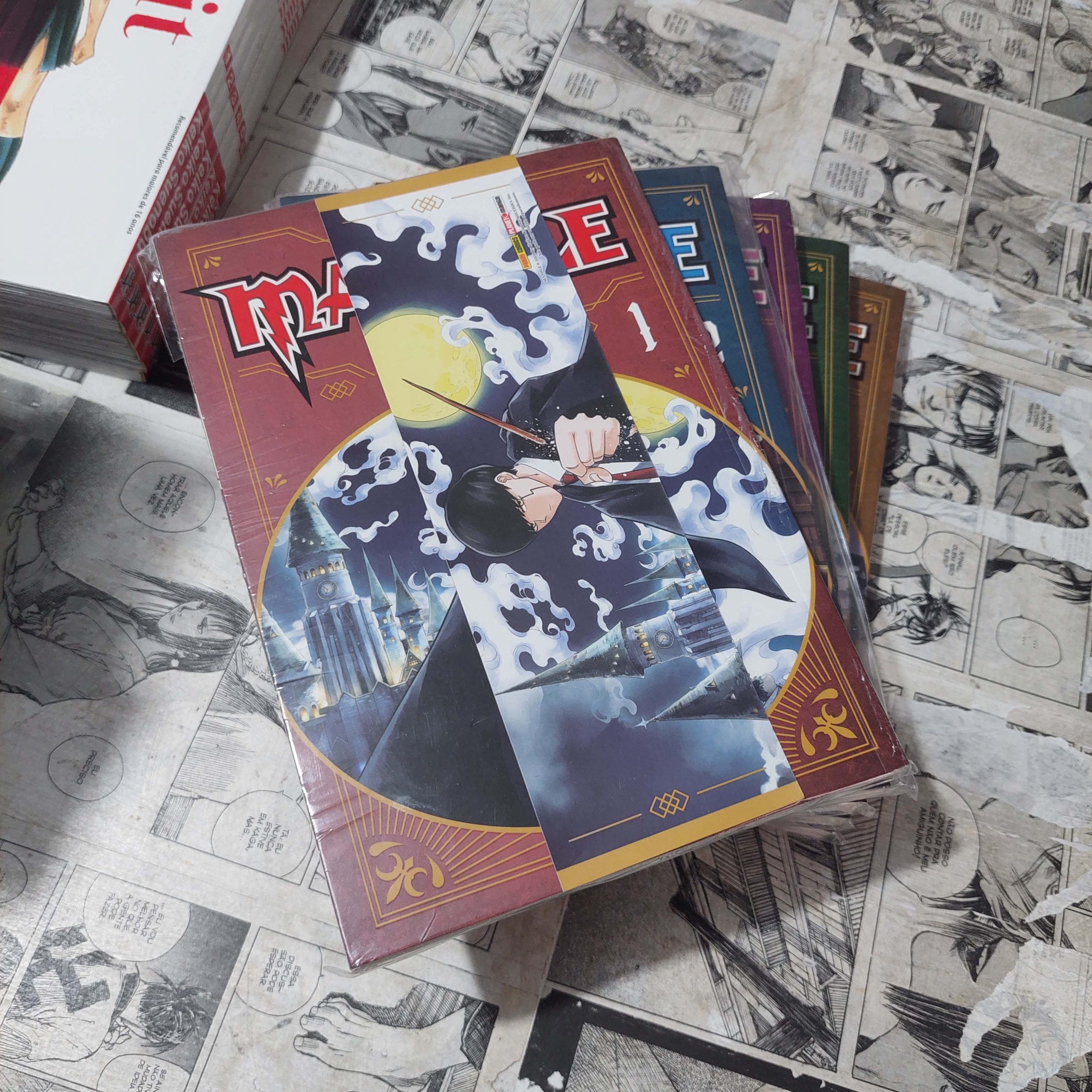 Mashle - Magia e Músculos - Vol.1 ao 5 (Lote #322)