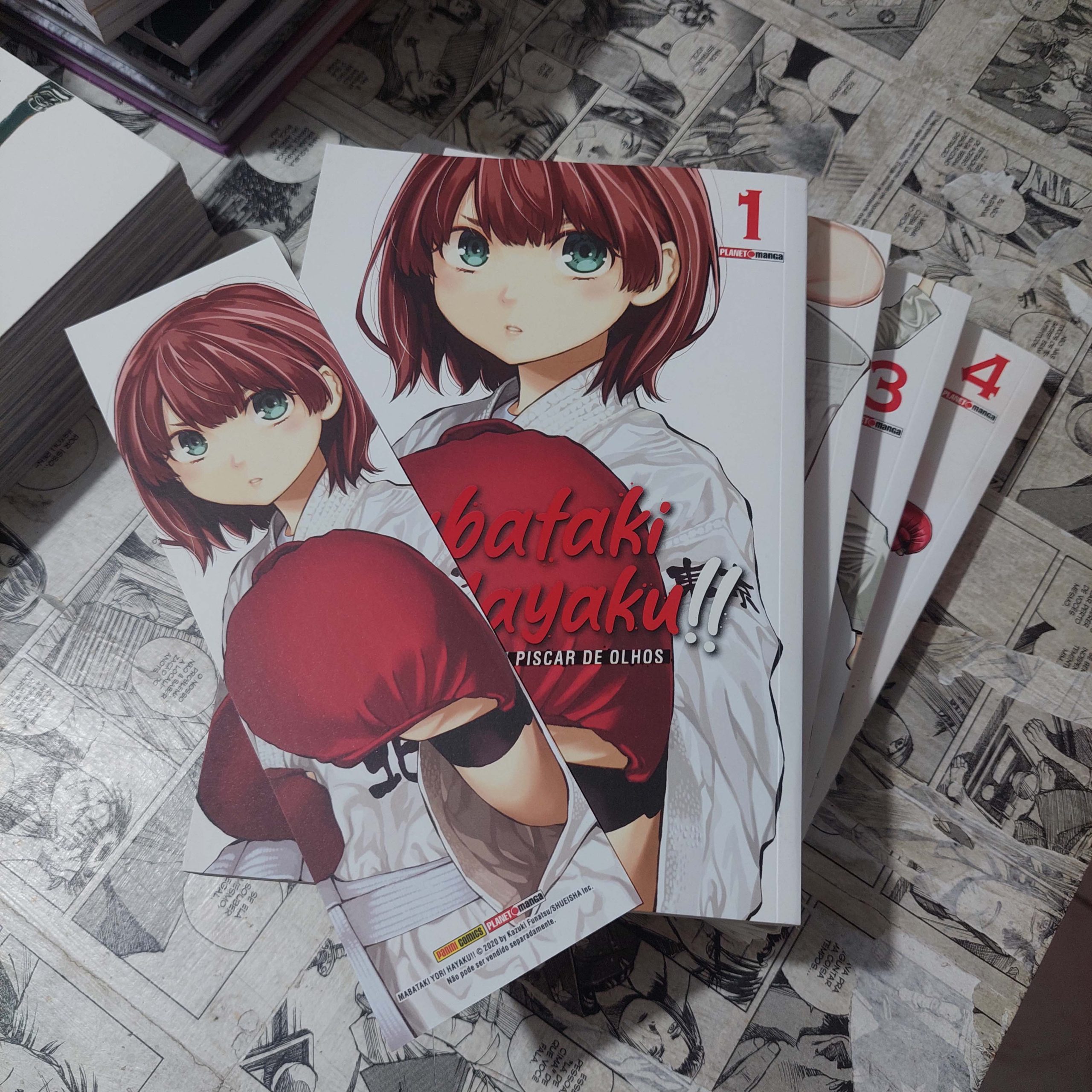 Num Piscar de Olhos - Vol.1 ao 4 (Lote #322)