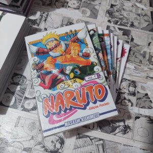Naruto Pocket – Vol.1 ao 8 (Lote #322)