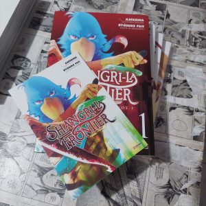 Shrangi-la Frontier – Vol.1 ao 4 – capa variante – sem extra (Lote #322)