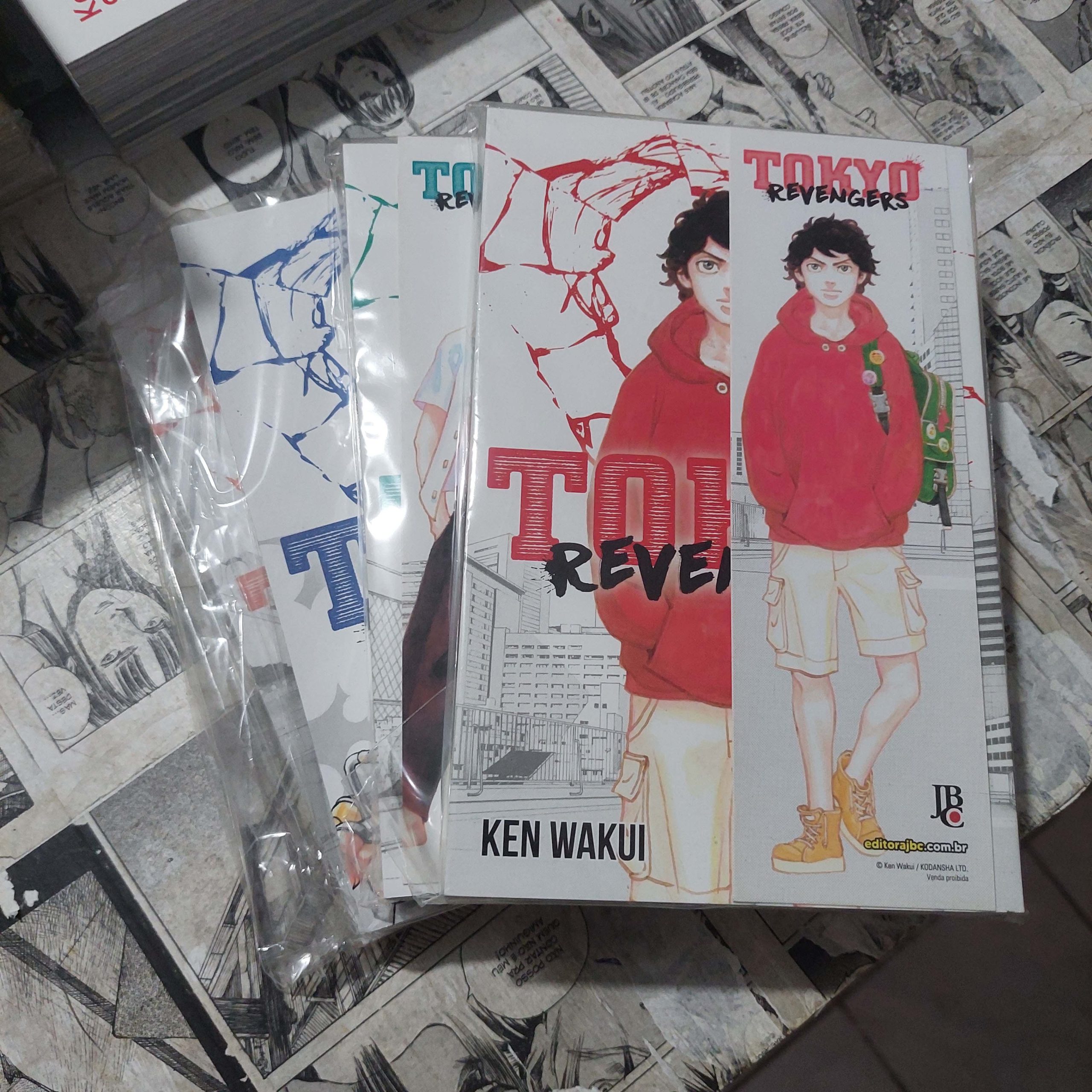 Tokyo Revengers - Vol.1 ao 4 (Lote #322)