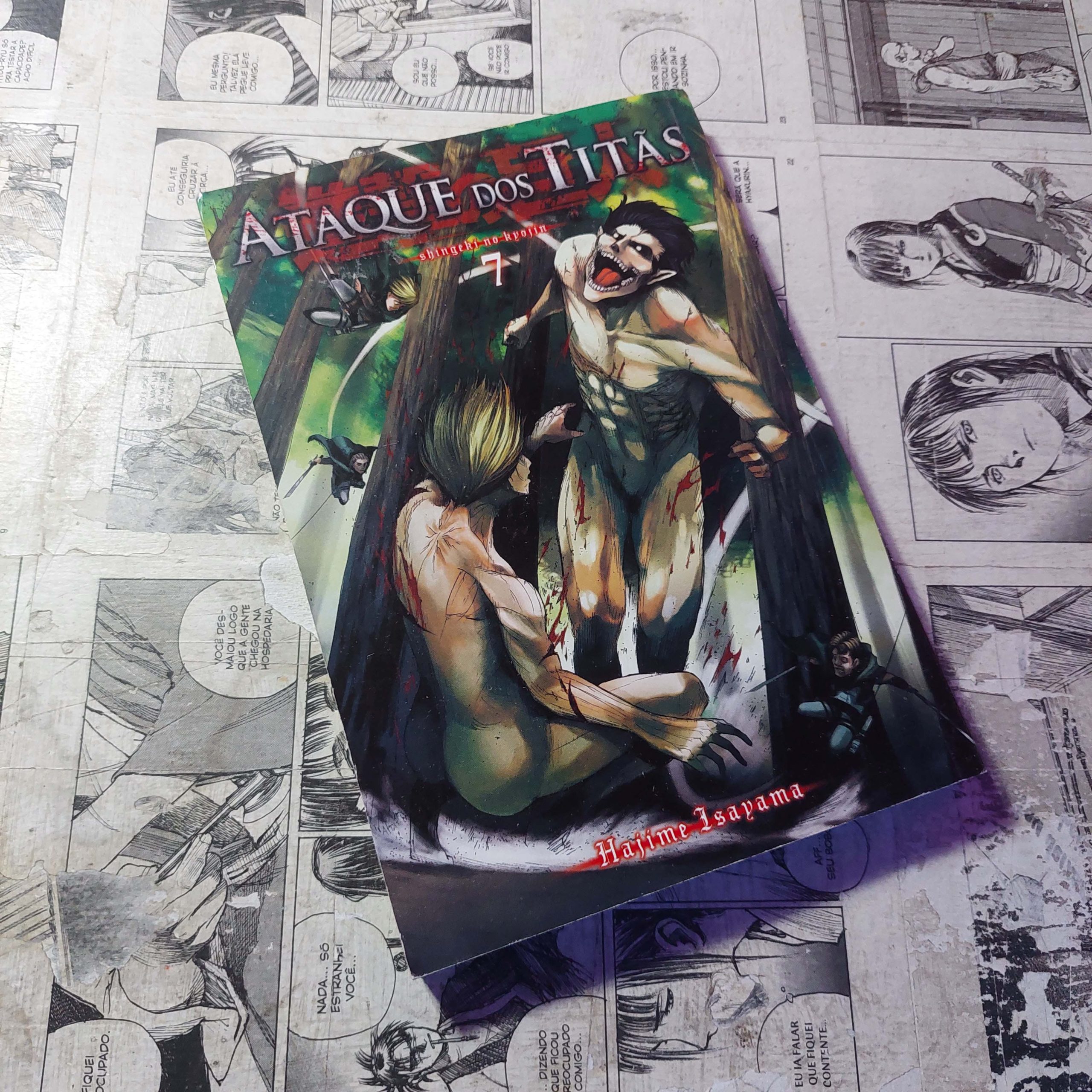 Ataque dos Titãs - Reimpressão - Vol.7 (Lote Festival de Avulsos #86)