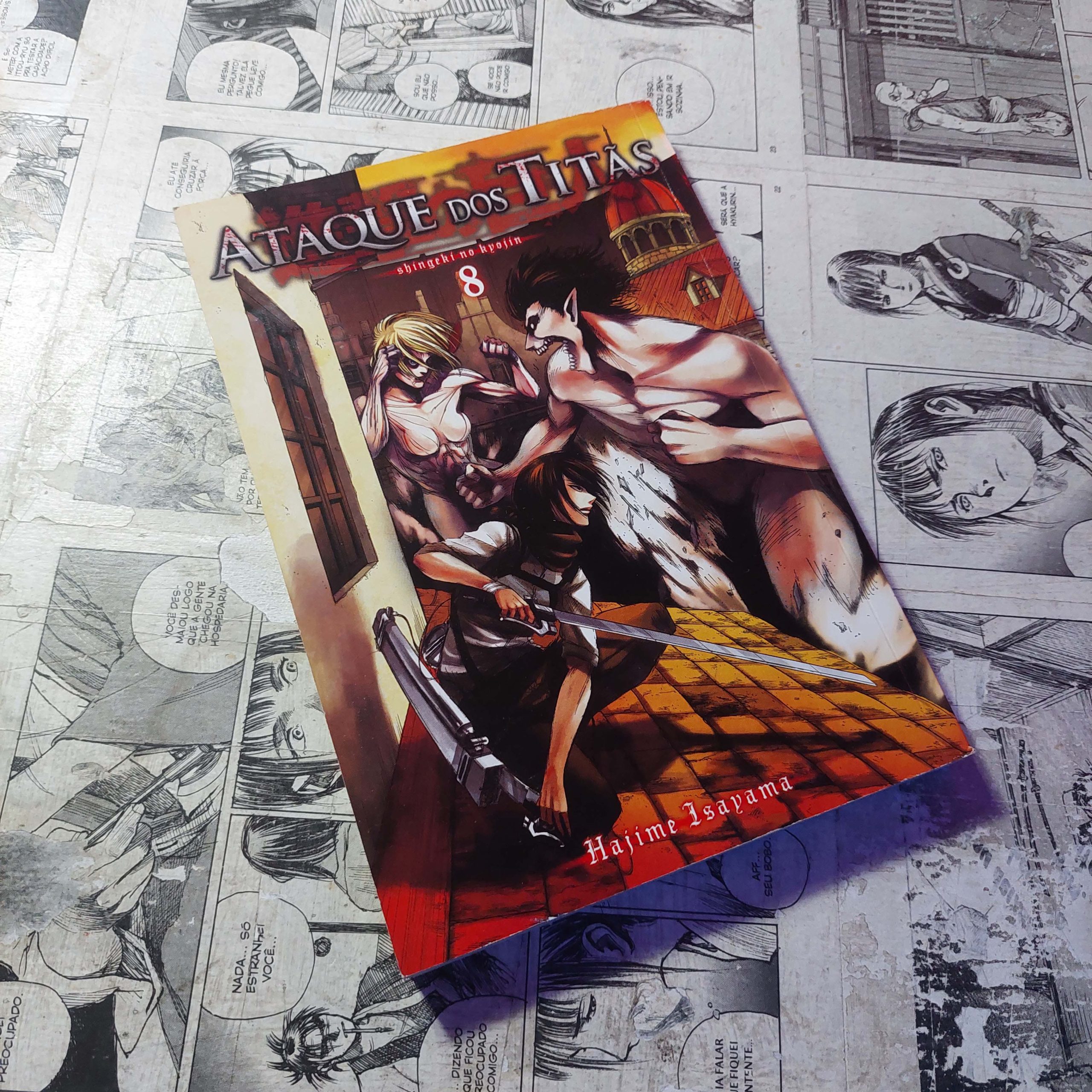 Ataque dos Titãs - Reimpressão - Vol.8 (Lote Festival de Avulsos #86)