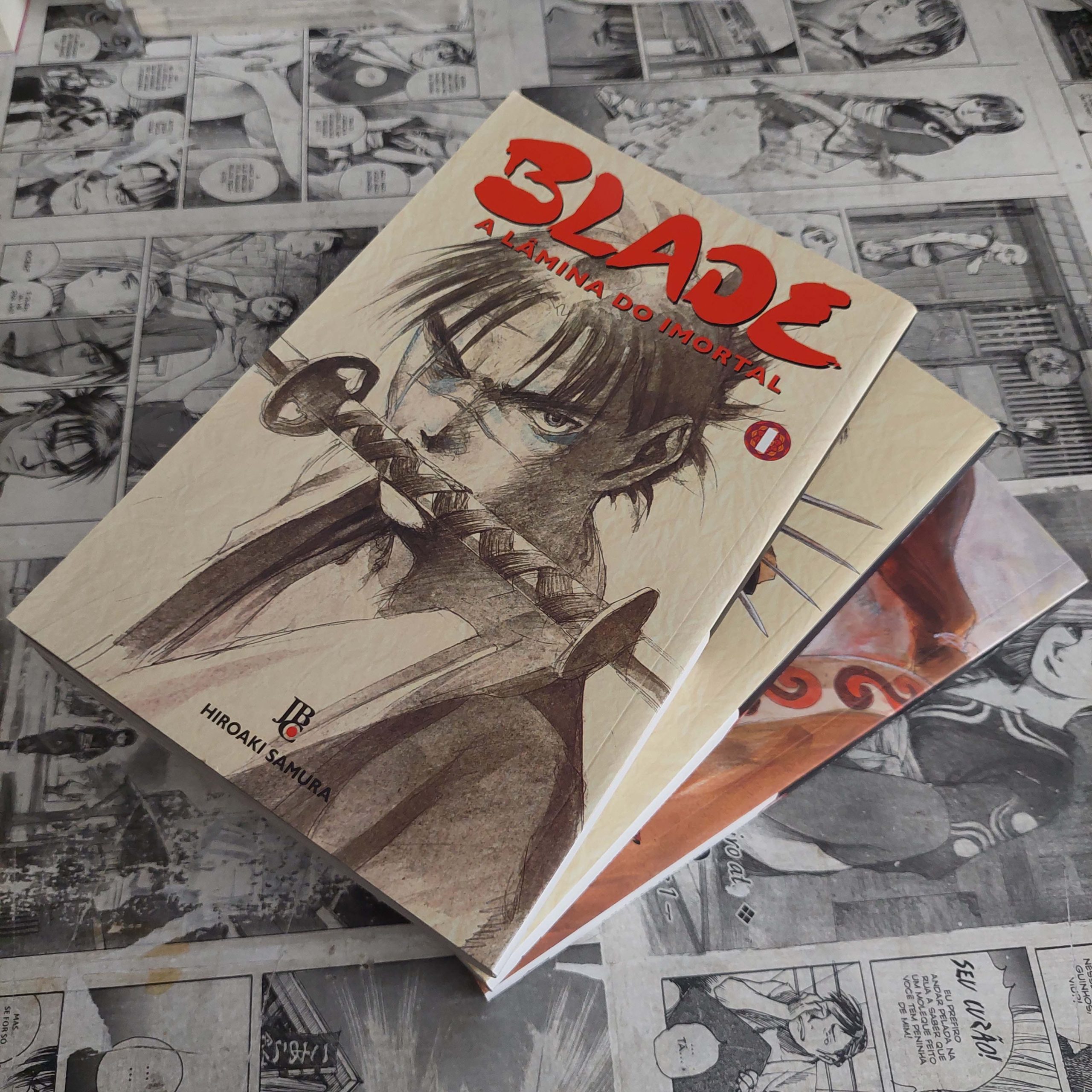 Blade - reimpressão - Vol.1 ao 3 (Lote #323)