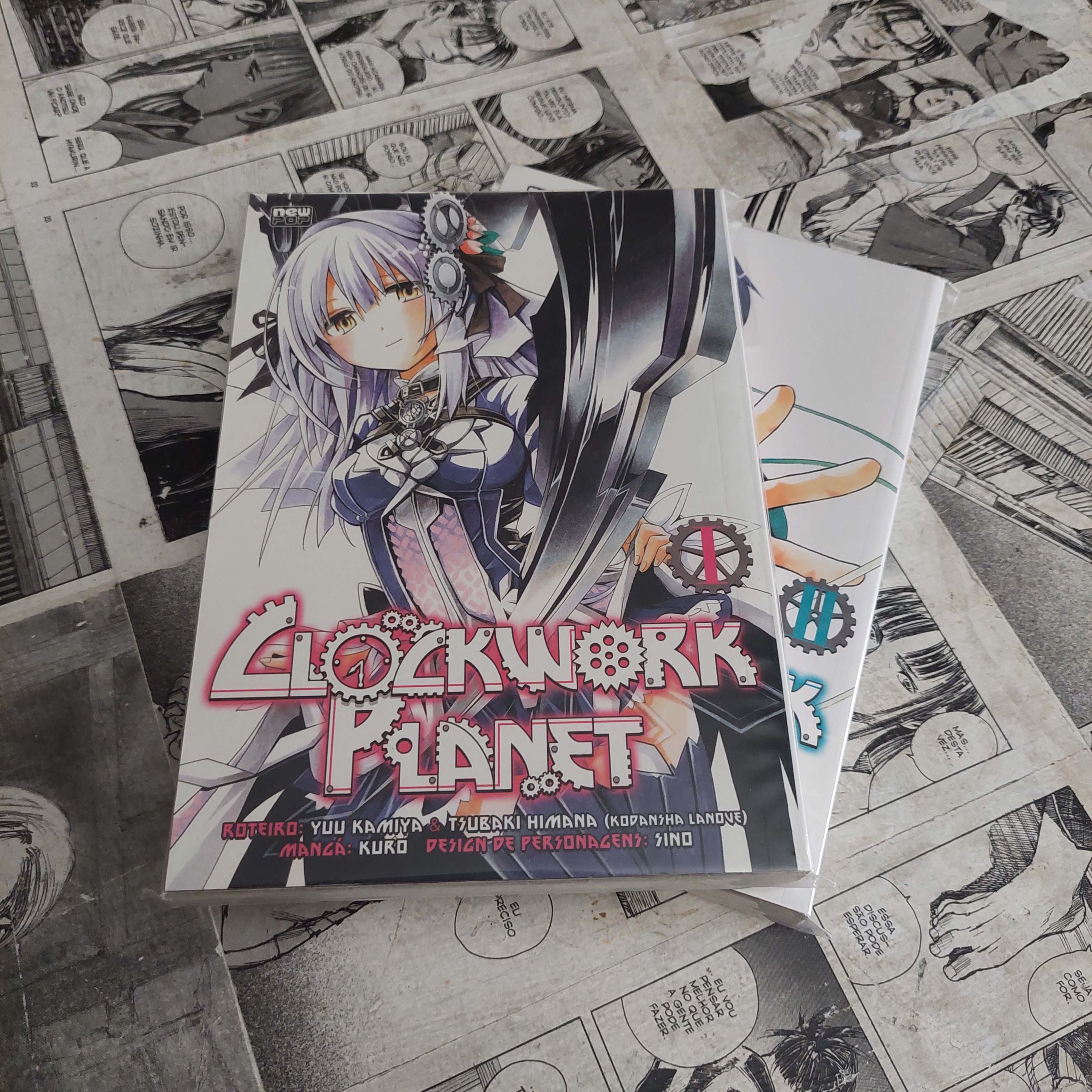 Clockwork Planet - Vol.1 e 2 (Lote #323)