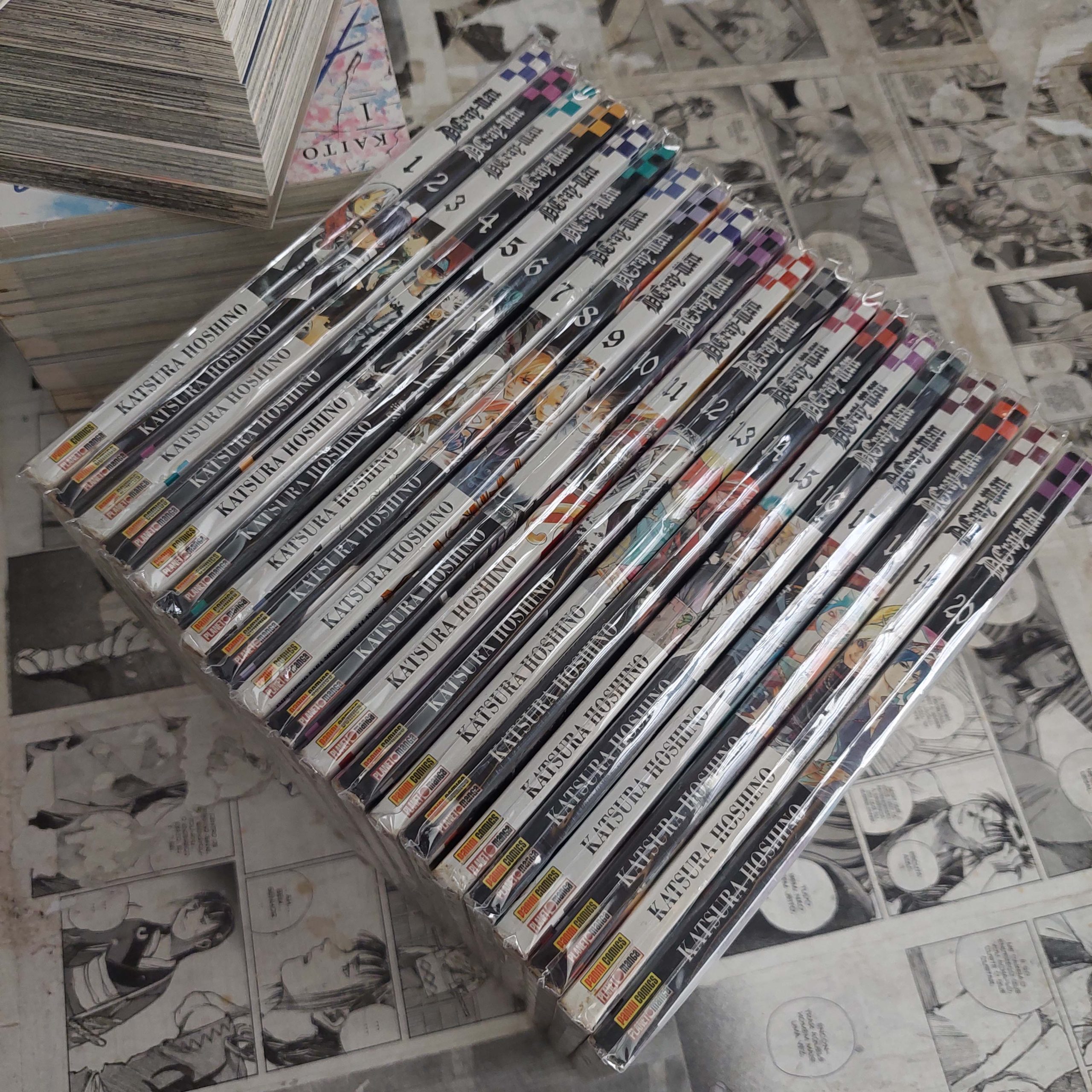 D.Gray-Man - Vol.1 ao 20 (Lote #323)