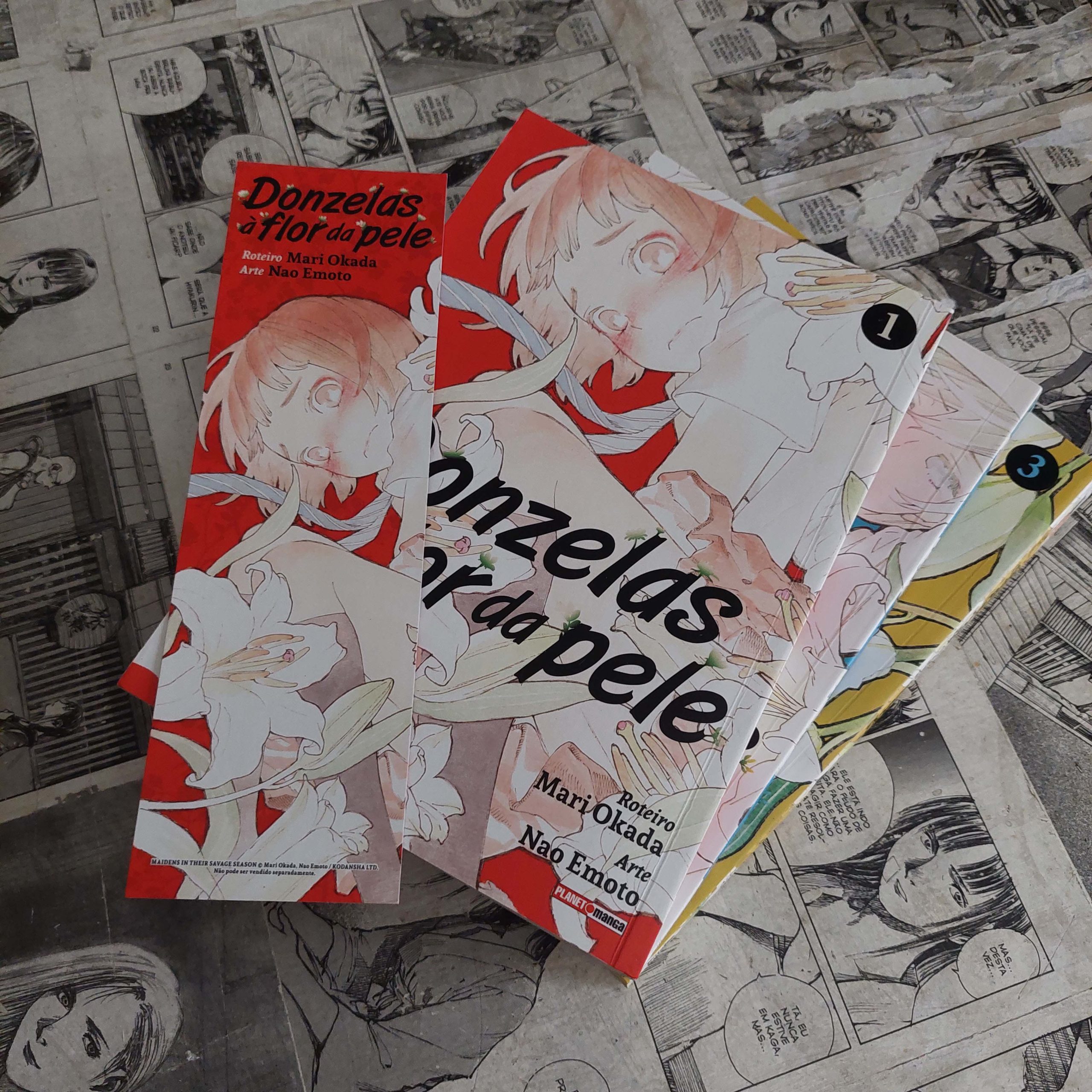 Donzelas a Flor da Pele - Vol.1 ao 3 (Lote #323)