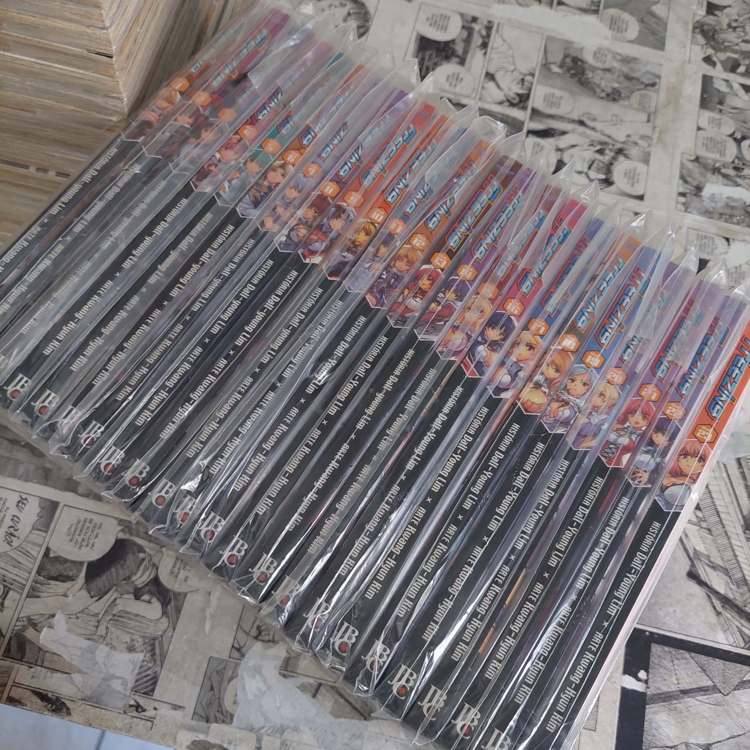 Freezing - Vol.1 ao 23 (Lote #323)