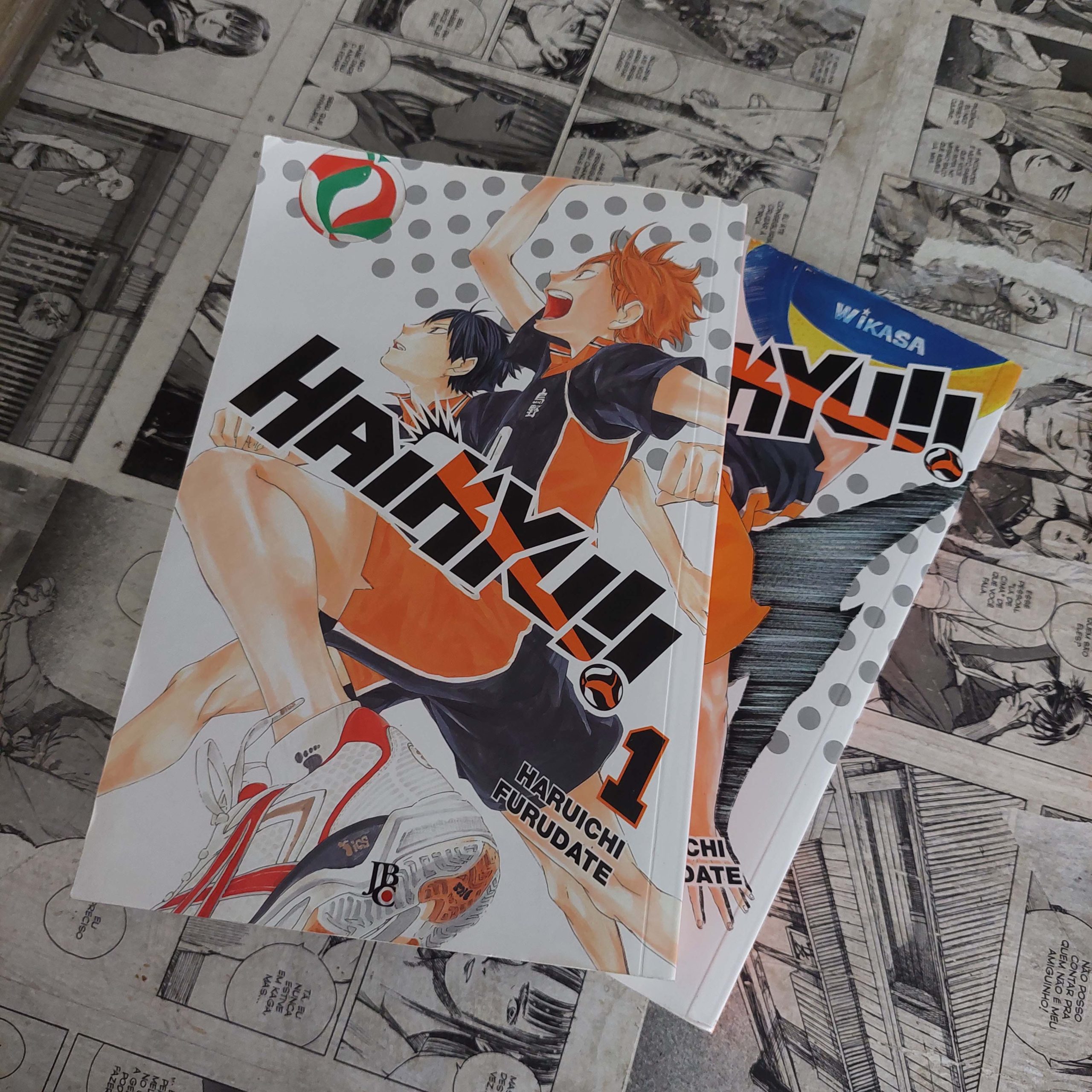 Haikyu!! - Vol.1 e 2 (Lote #323)