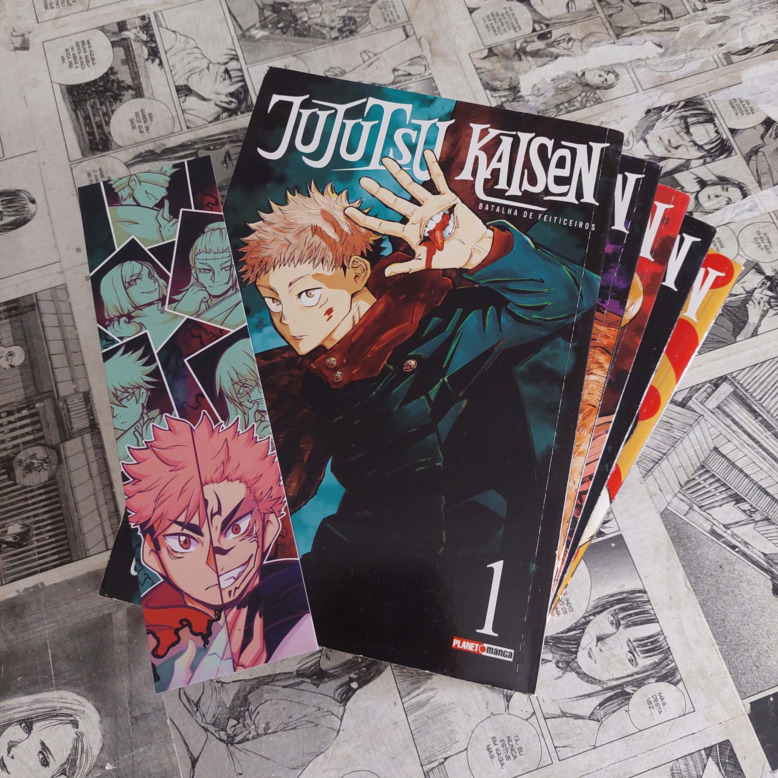 Jujutsu Kaisen - Vol.1 ao 5 (Lote #323)