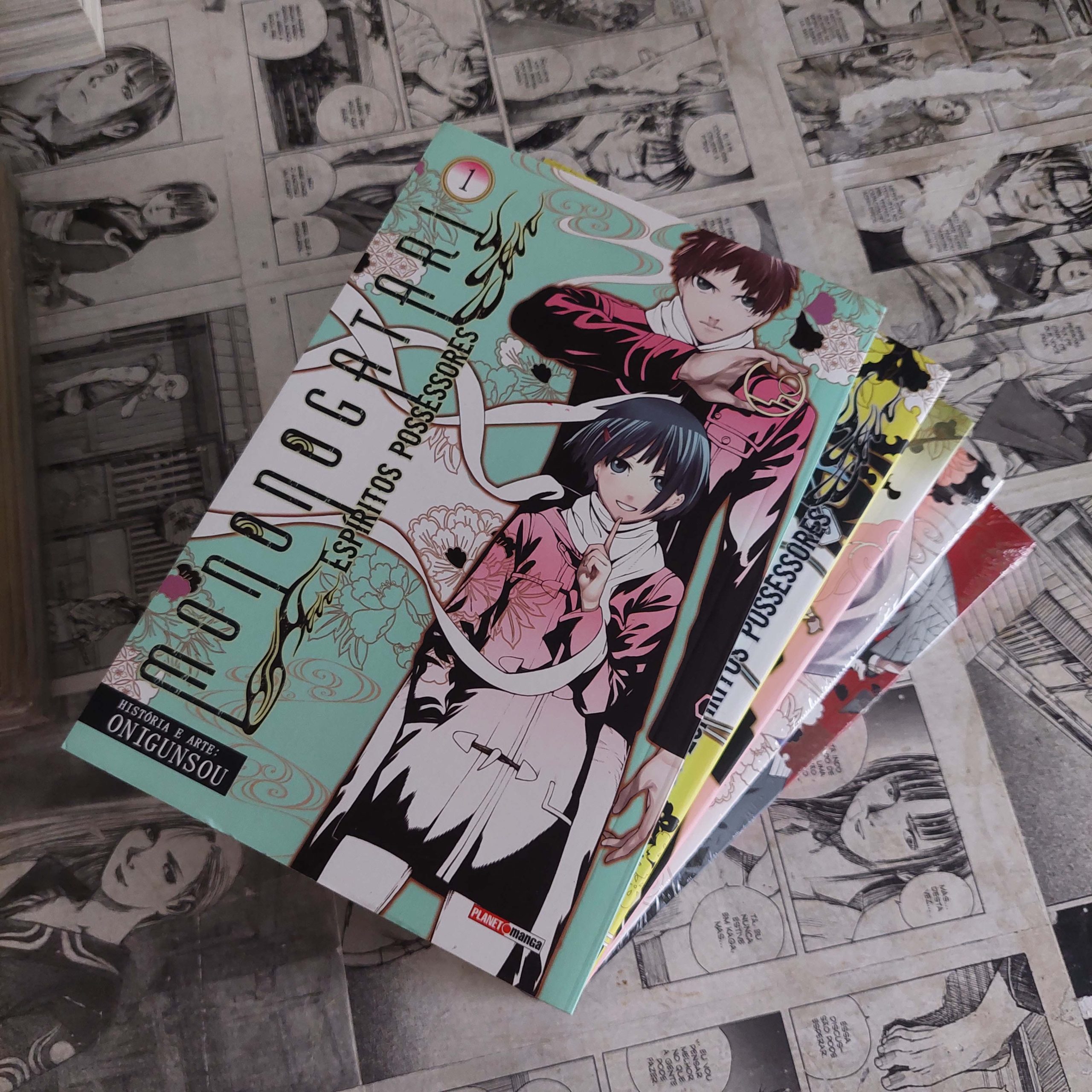 Mononogatari - Vol.1 ao 5 (Lote #323)