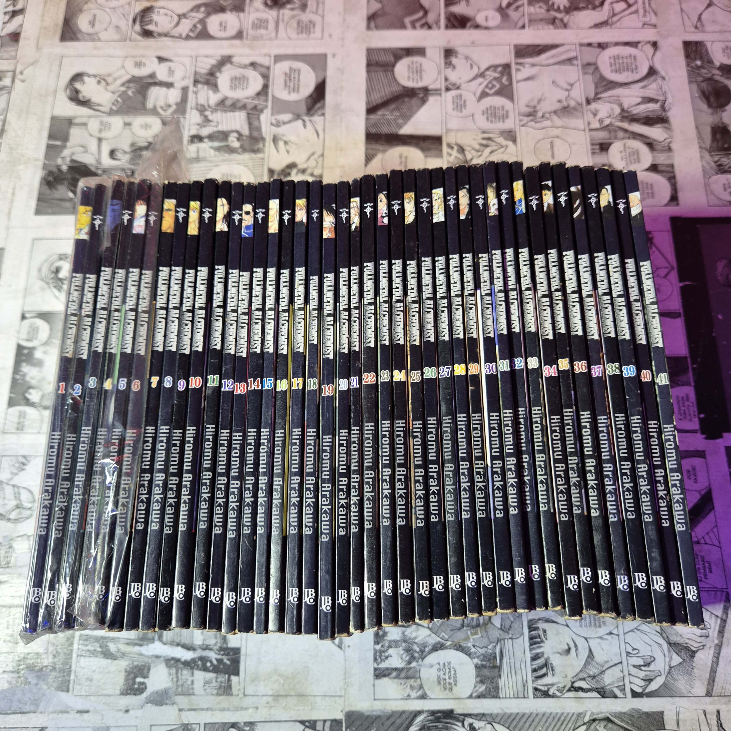 Fullmeltal Alchemist - ed antiga - Vol.1 ao 41 (Lote #326)