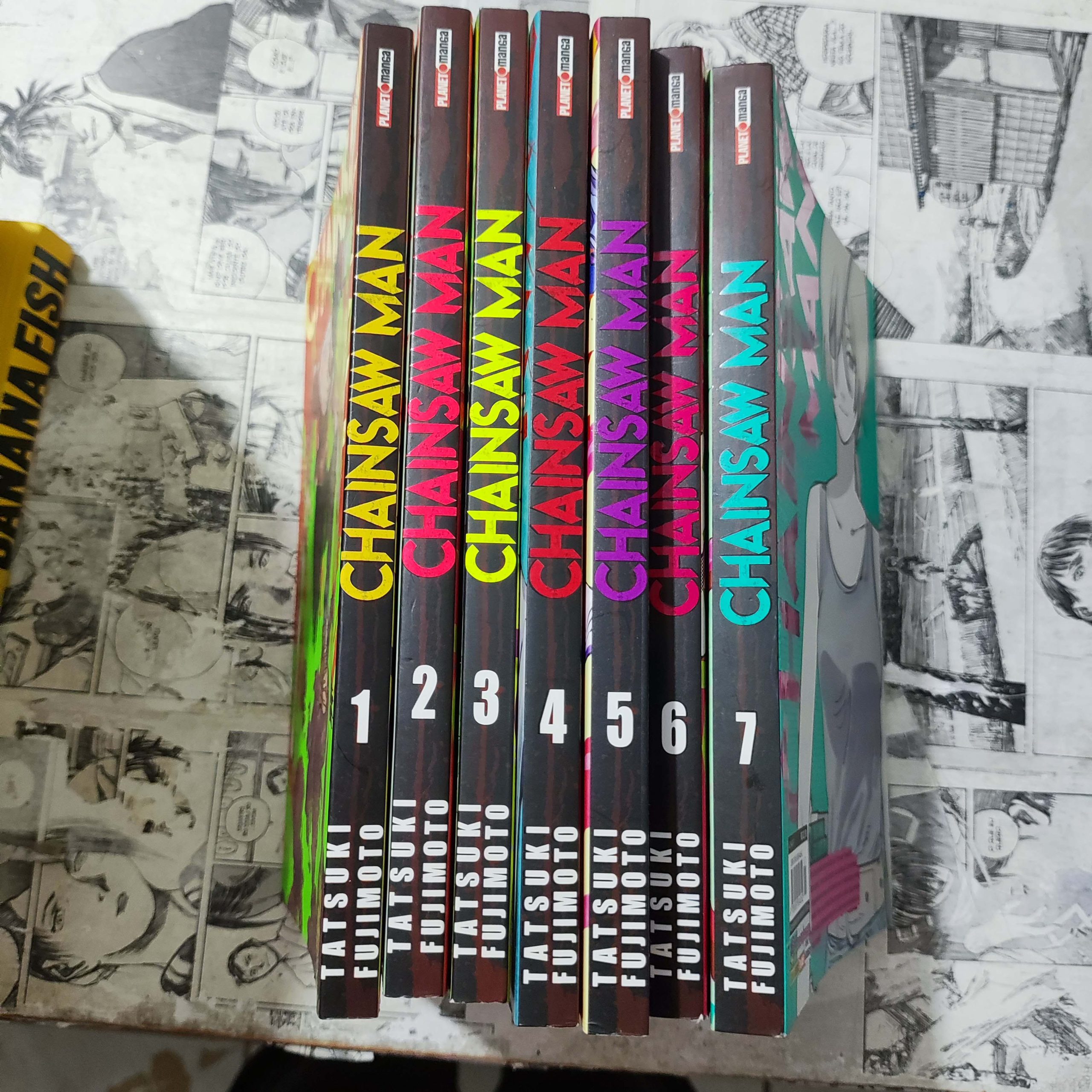 Chainsaw Man - Vol.1 ao 7 (Lote #324)