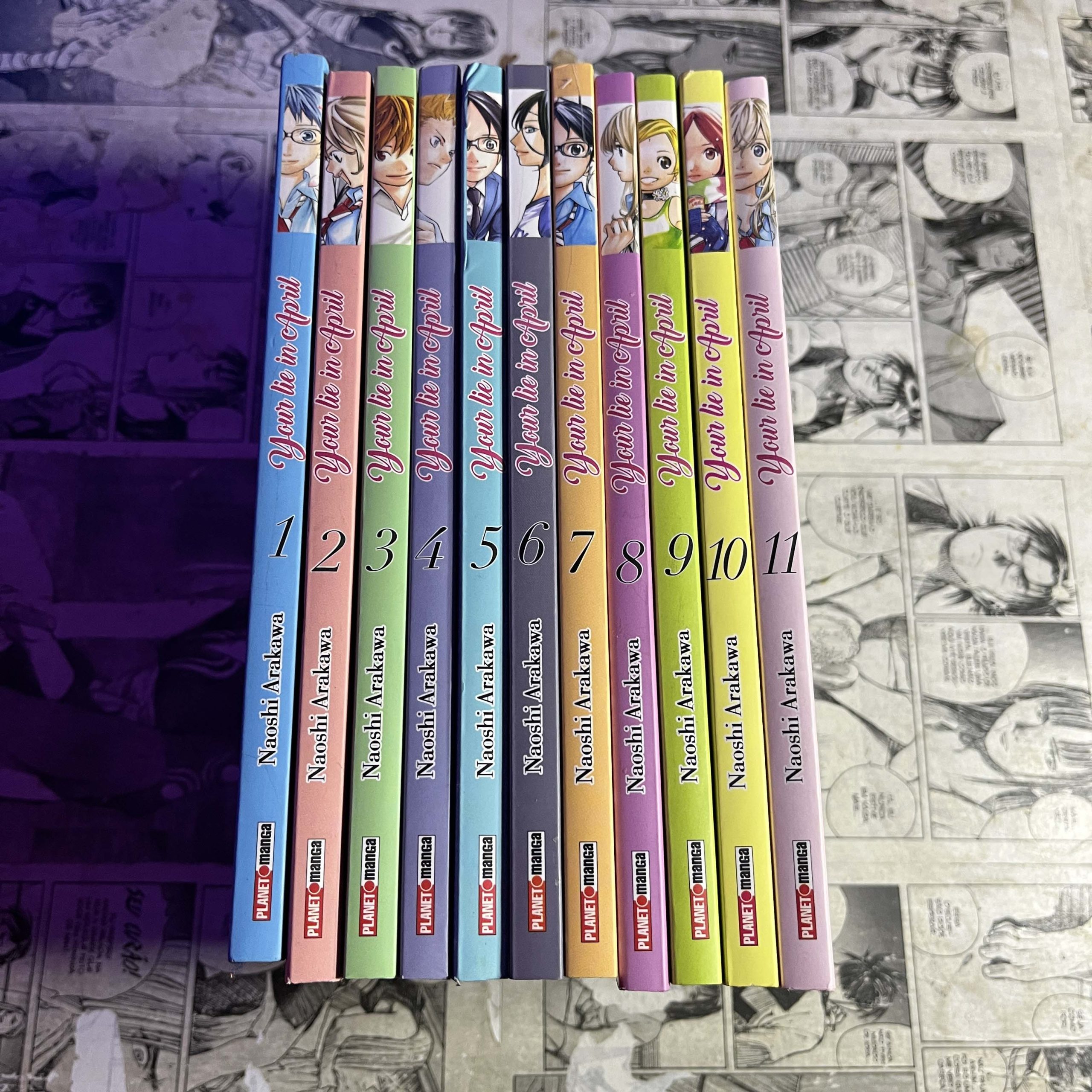 Your Lie in April - Completo (Lote #327)