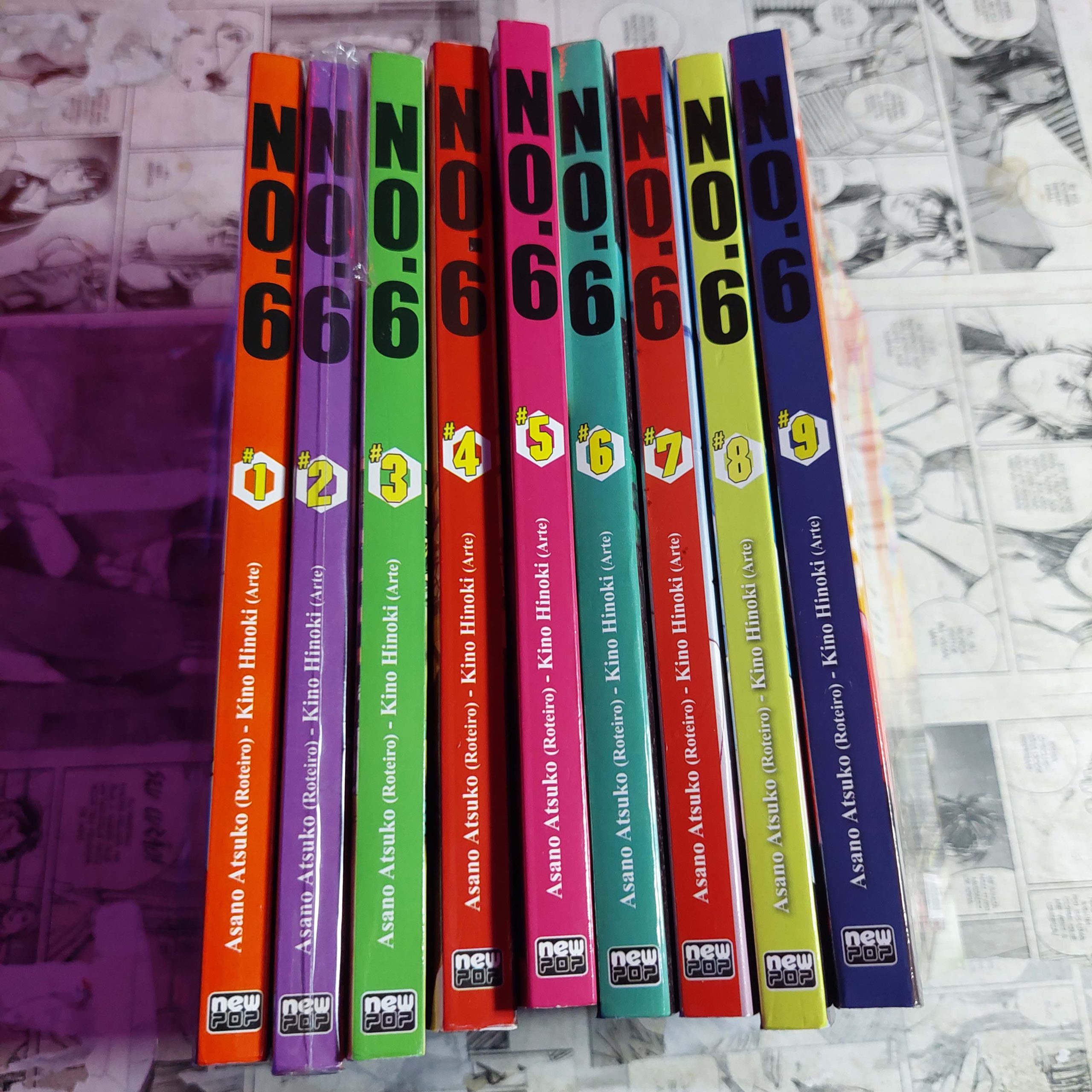 NO.6 - mangá - Completo (Lote #329)