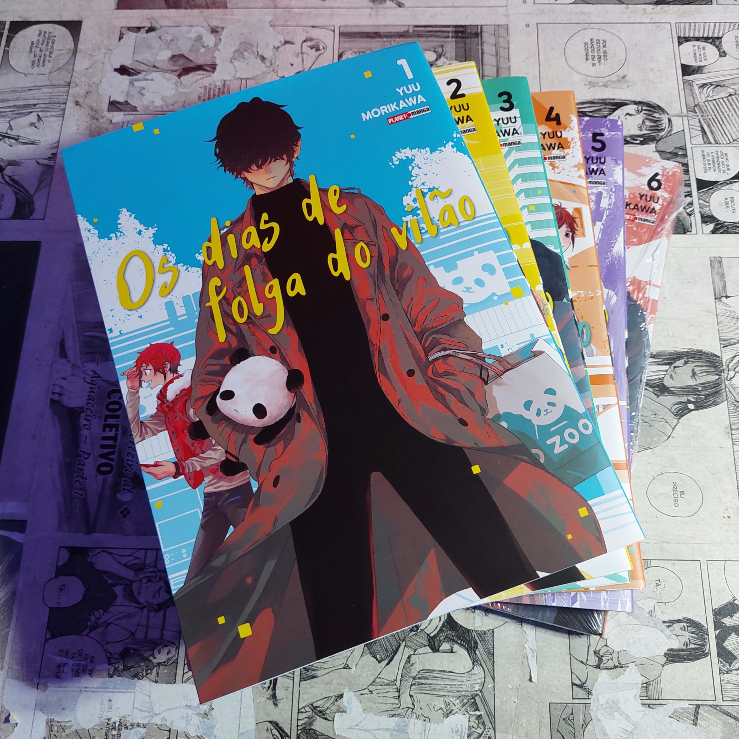 Os Dias de Folga do Vilão - Vol.1 ao 6 (Lote #329)