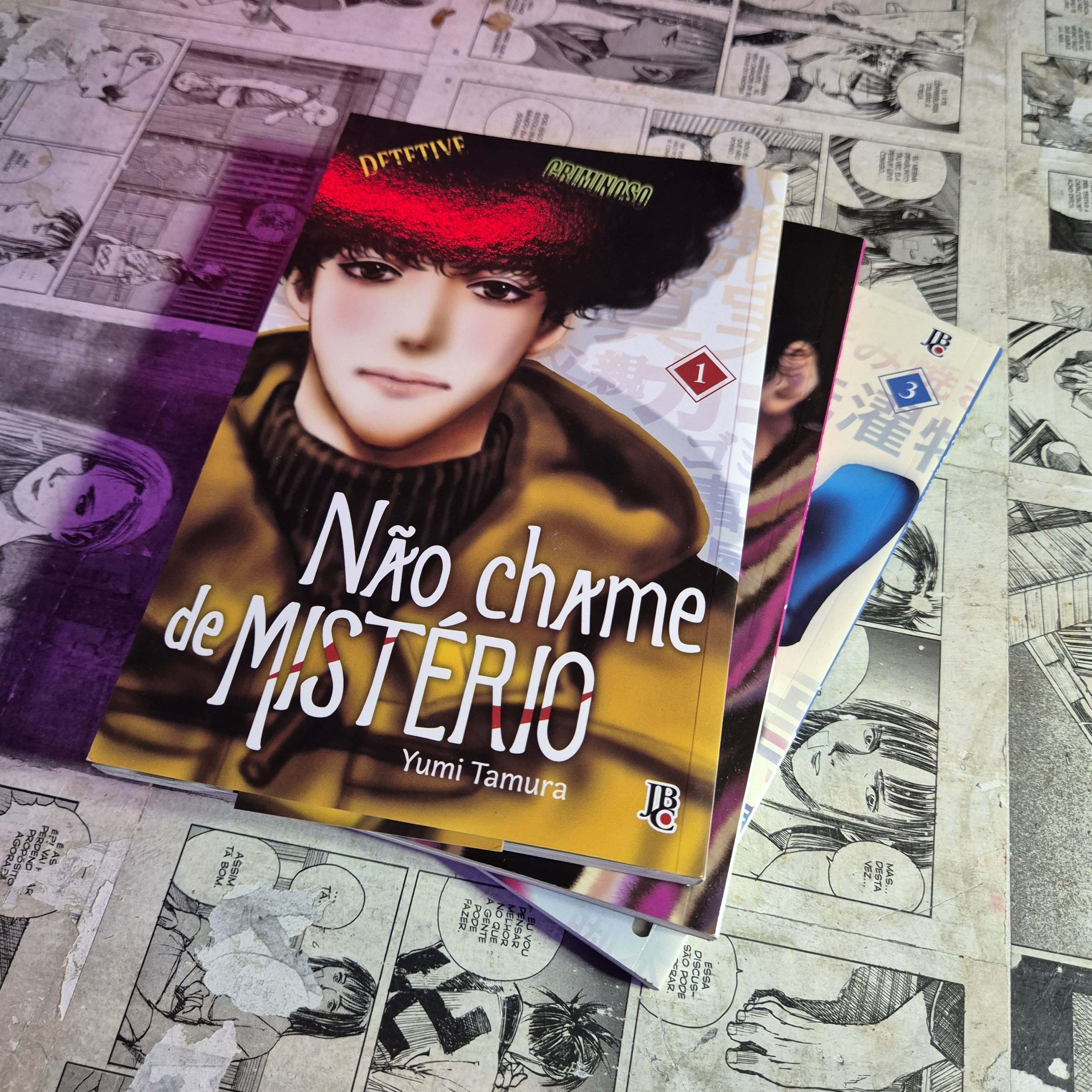 Não Chame de Mistério - Vol.1 ao 3 (Lote #330)