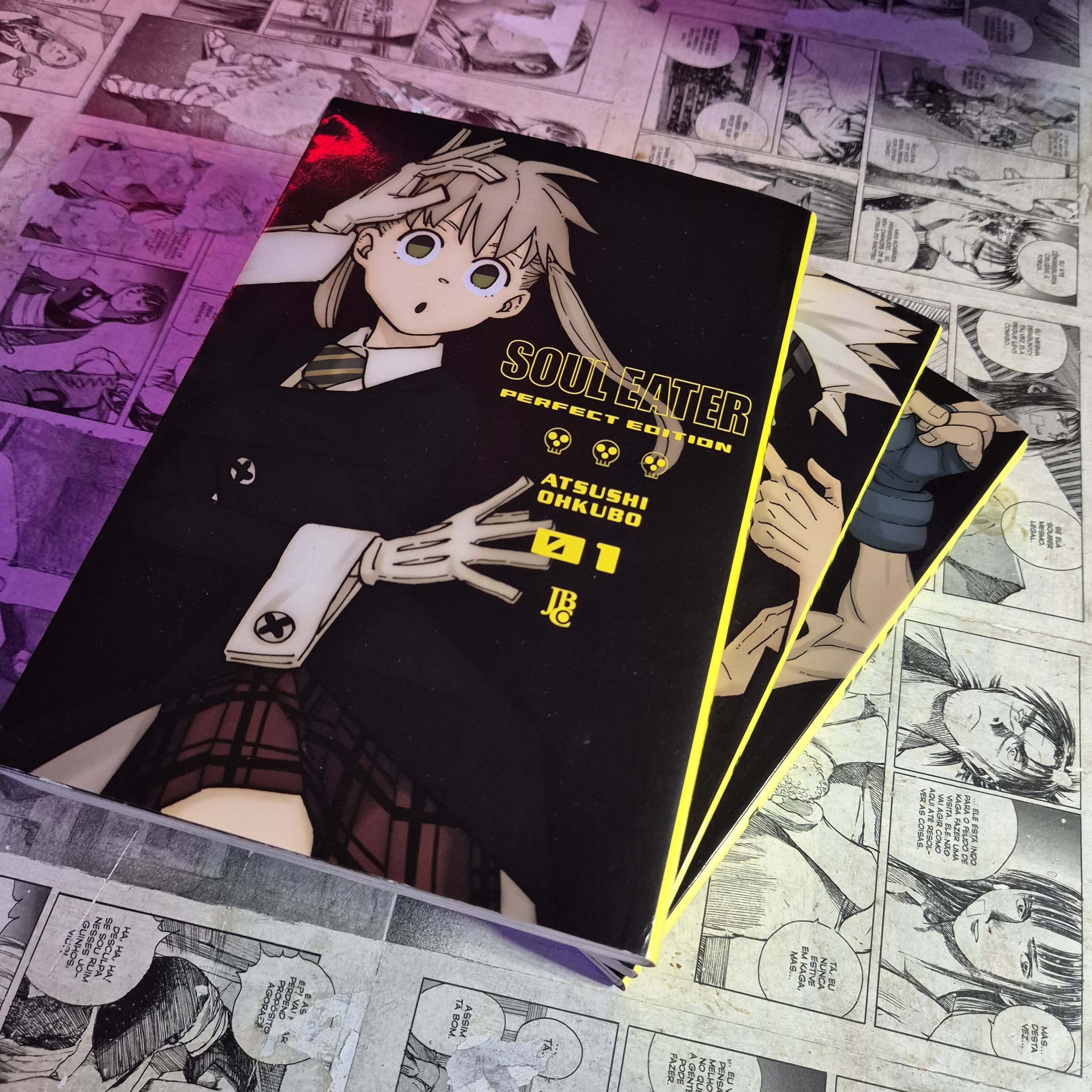 Soul Eater Perfect Edition - Vol.1 ao 3 (Lote #330)