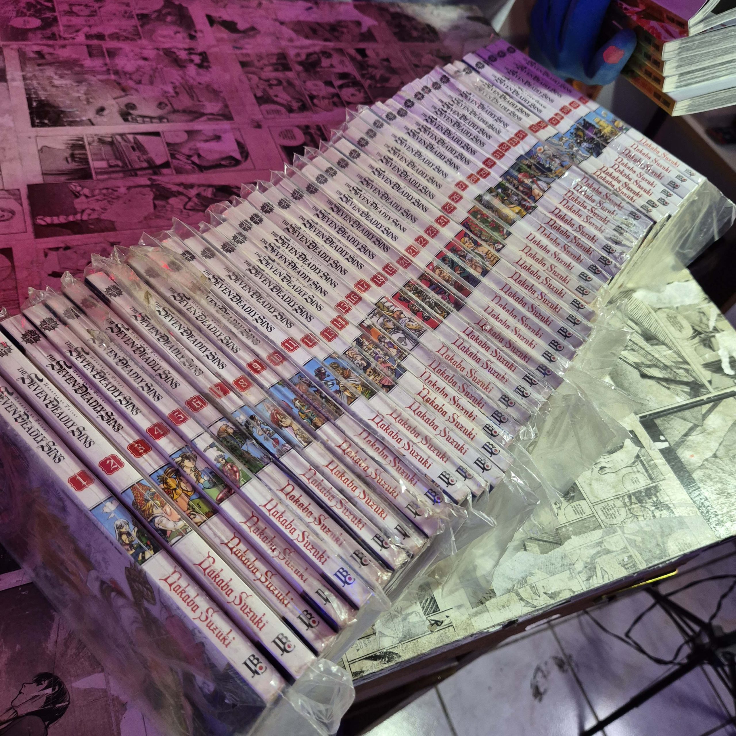 The Seven Deadly Sins - Completo (Lote #330)