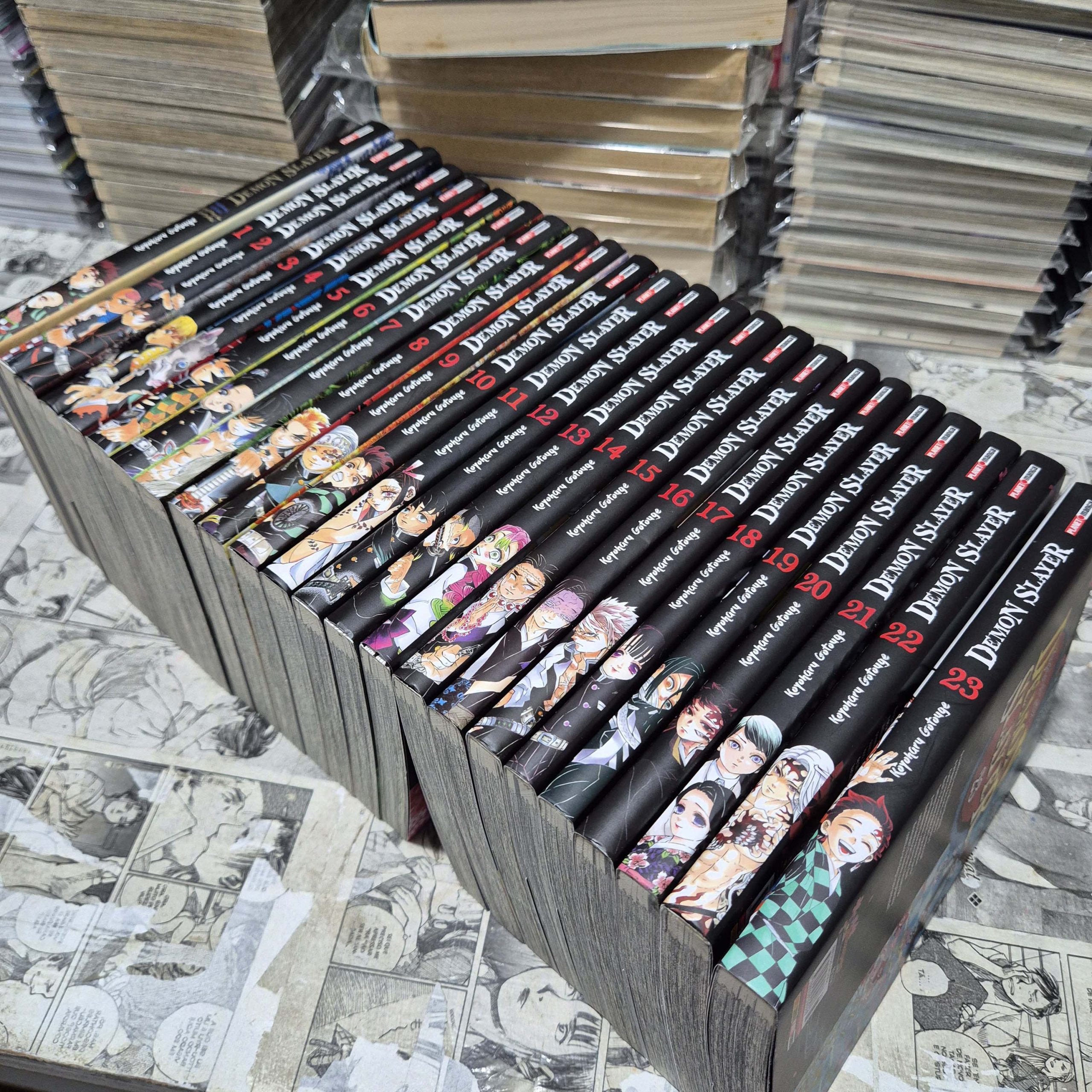 Demon Slayer - Completo + Databook (Lote #332)