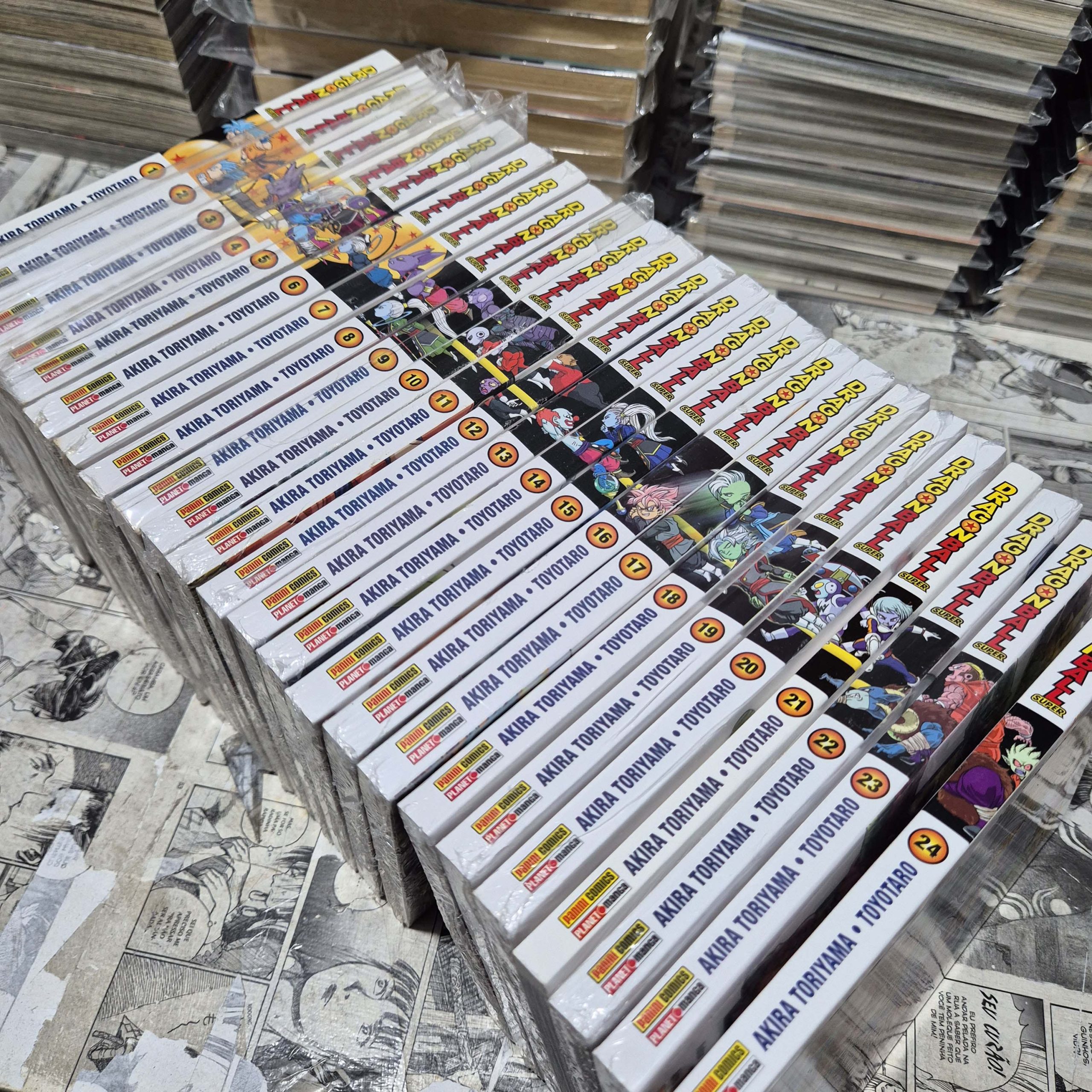 Dragon Ball Super - Vol.1 ao 24 (Lote #332)