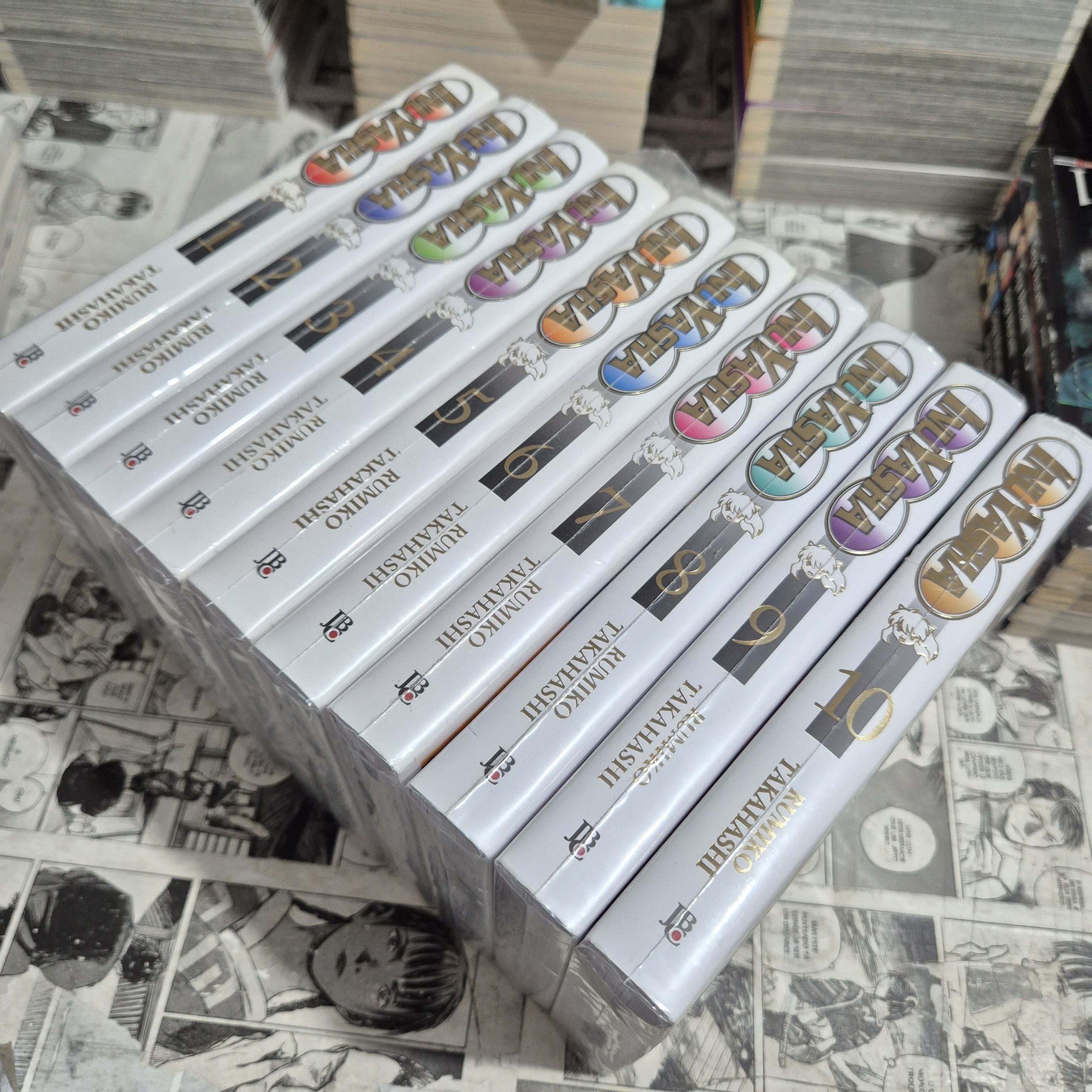 Inu Yasha - Wideban - Vol.1 ao 10 (Lote #332)