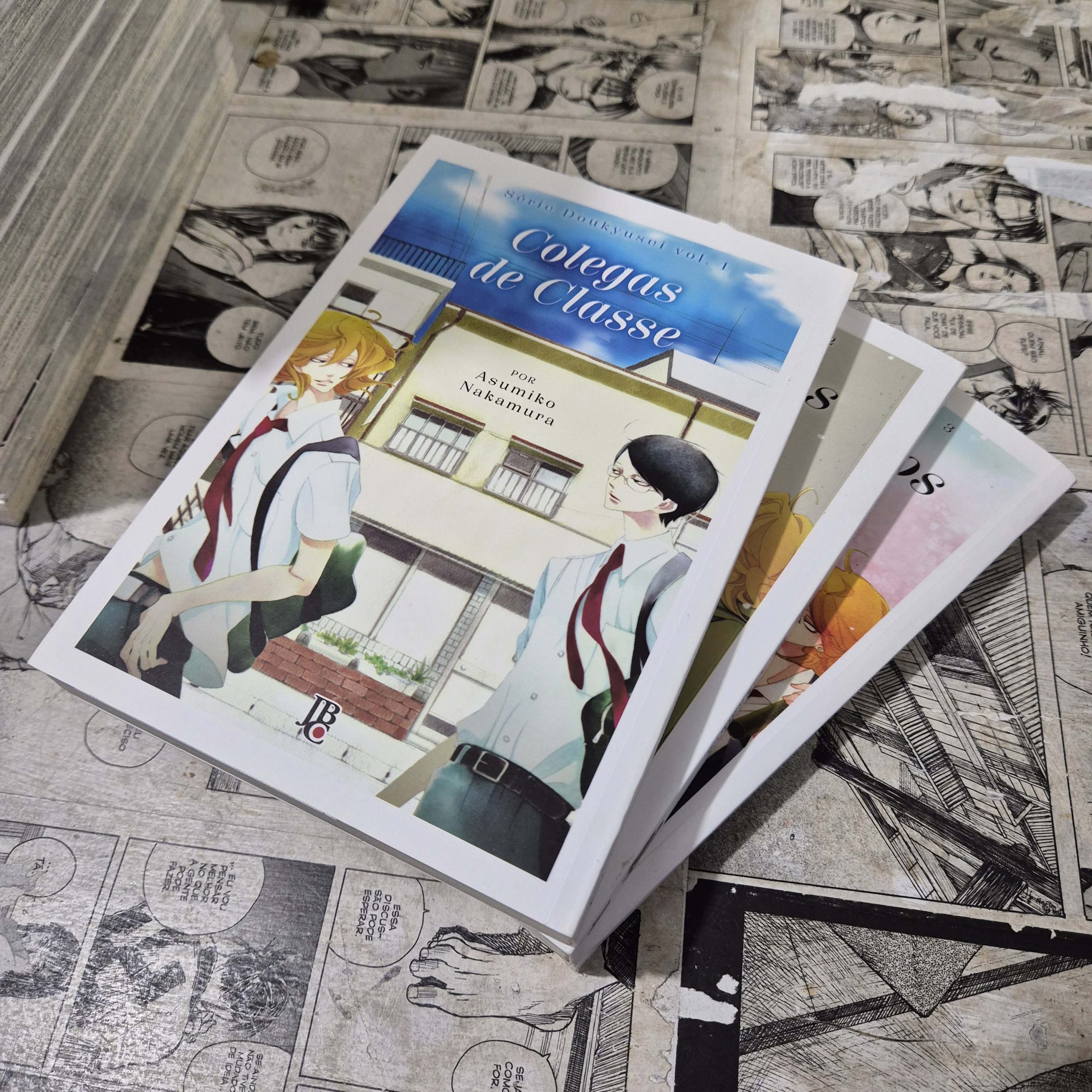 Série Doukyuusei - Vol.1 ao 3 (Lote #332)