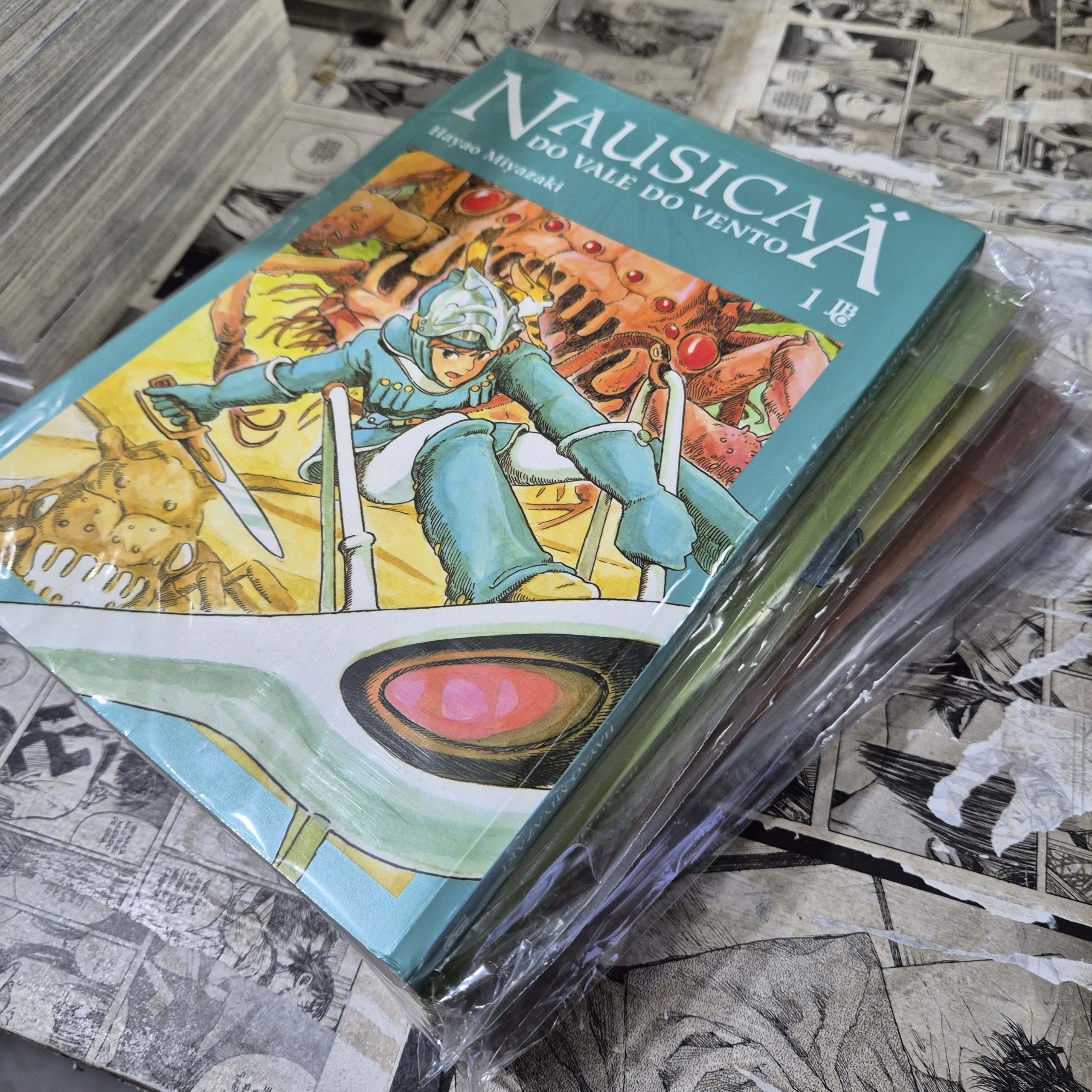 Nausicaa - Vol.1 ao 5 (Lote #332)