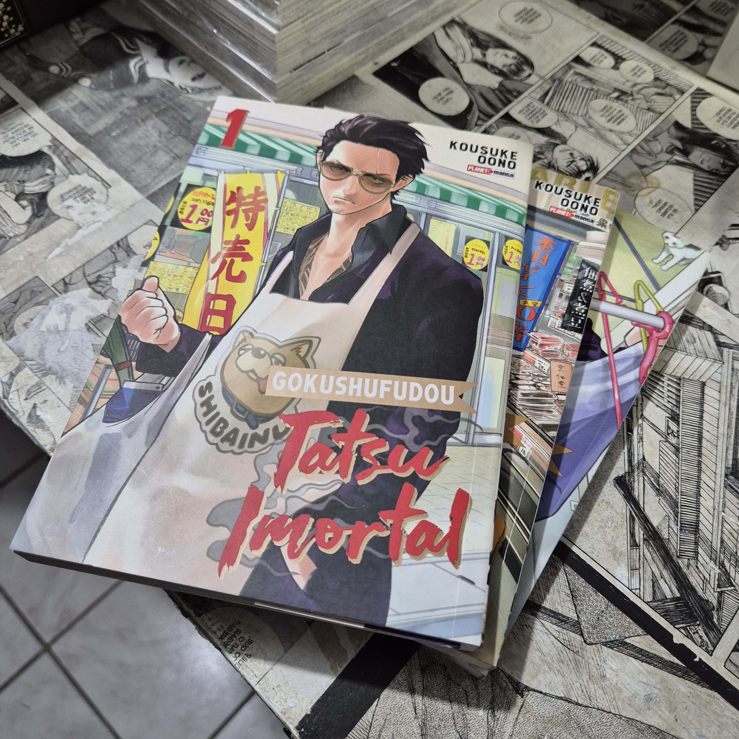 Tatsu Imortal - Vol.1 ao 3 (Lote #332)