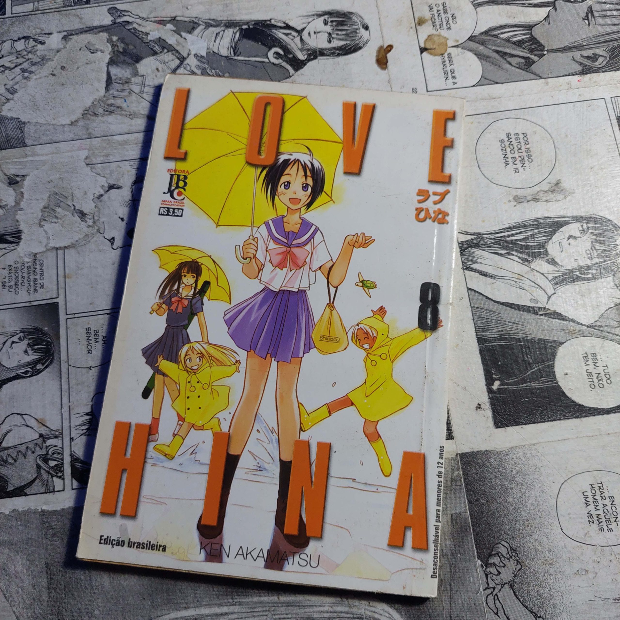 Love Hina - ed antiga - Vol.8 (Lote Festival de Avulsos #95)