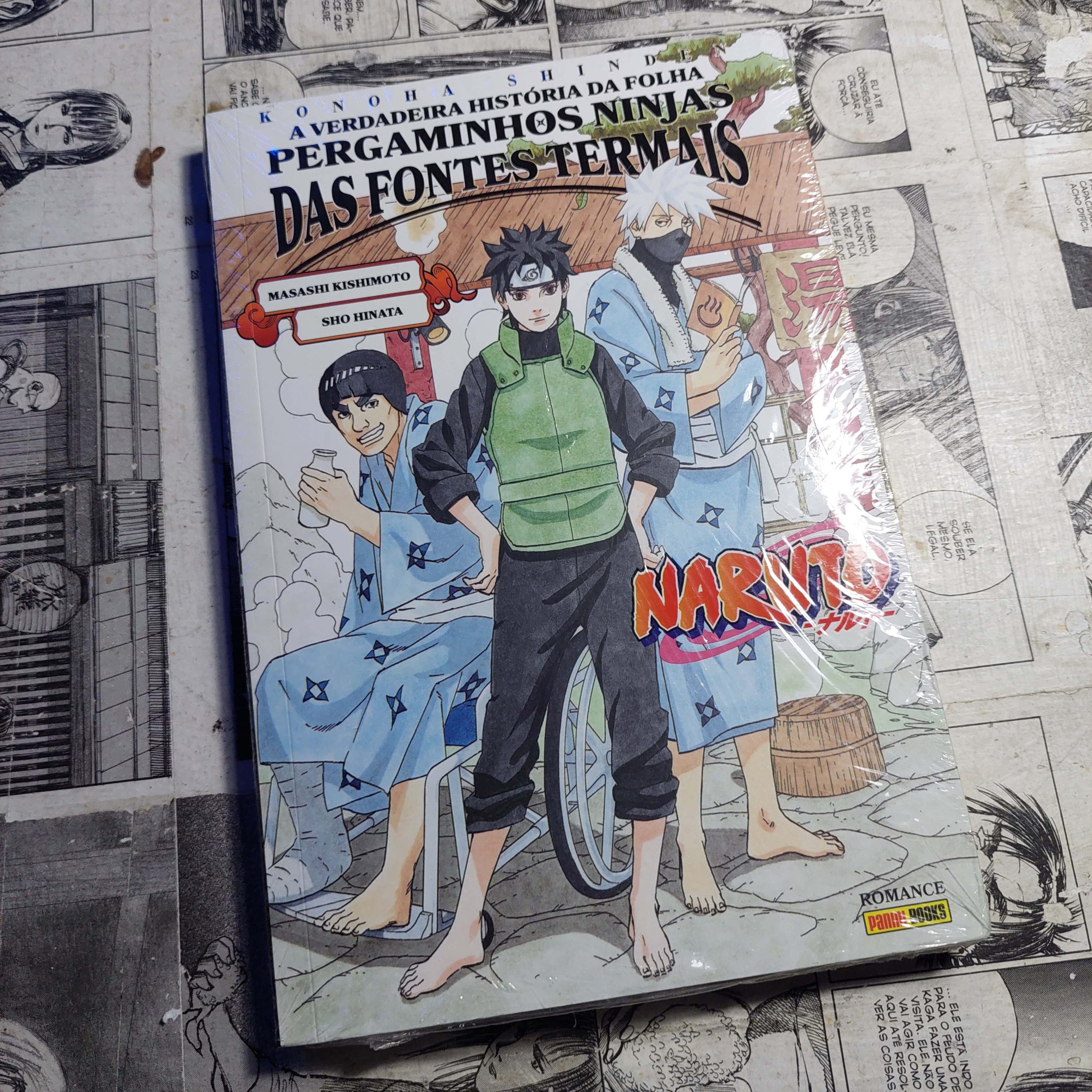 Naruto - Pergaminhos Ninjas das Fontes Termais - novel (Lote Festival de Avulsos #95)