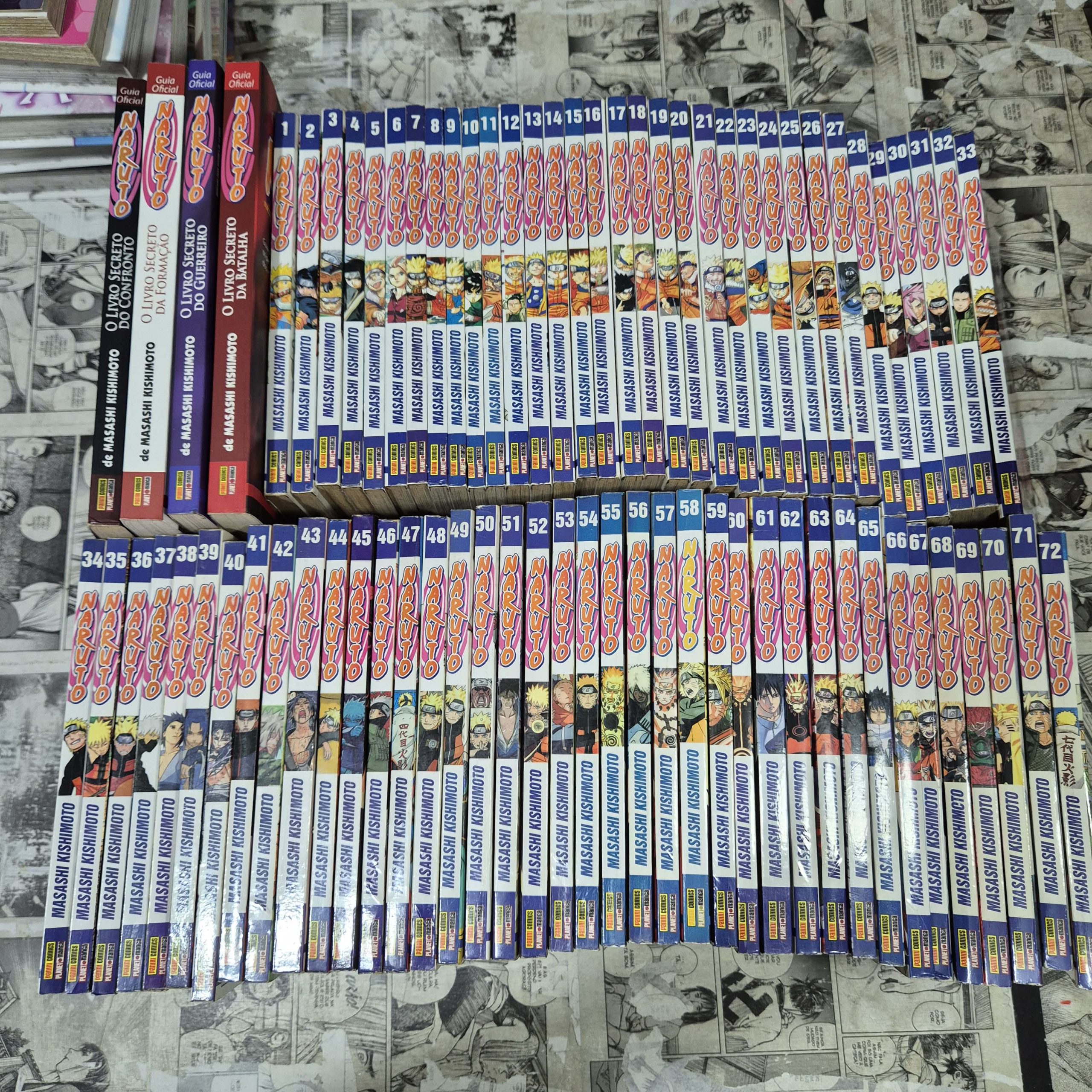 Naruto Pocket - Completo + Pôster (Lote #335)