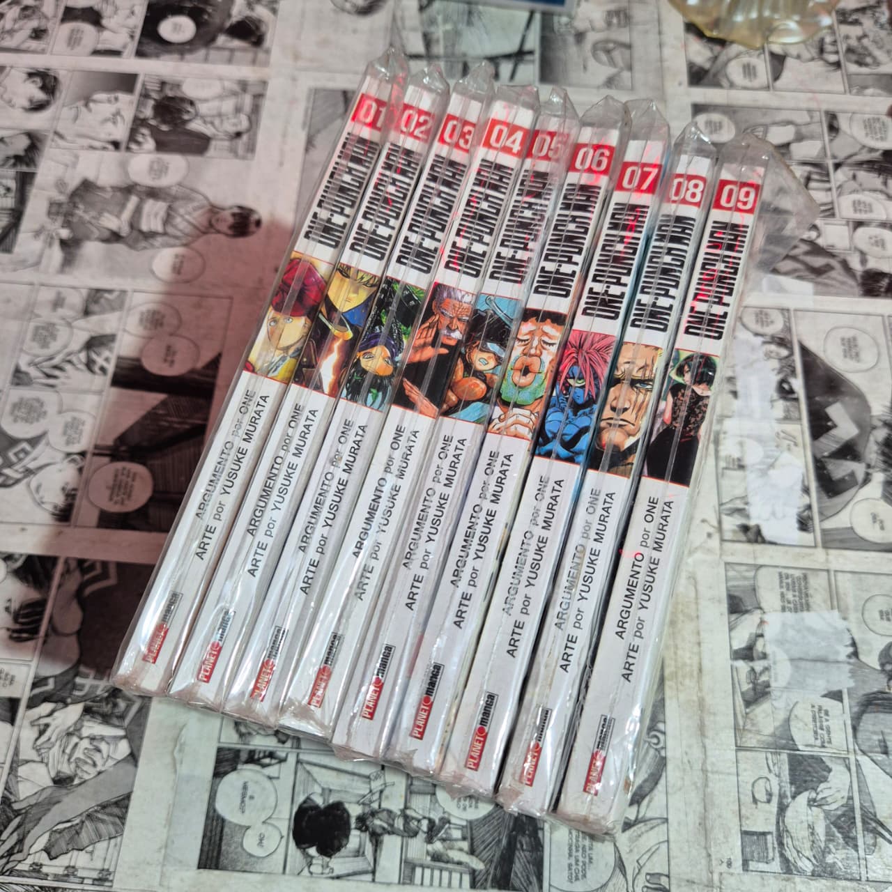 One Punch Man - Vol.1 ao 9 (Lote #334)