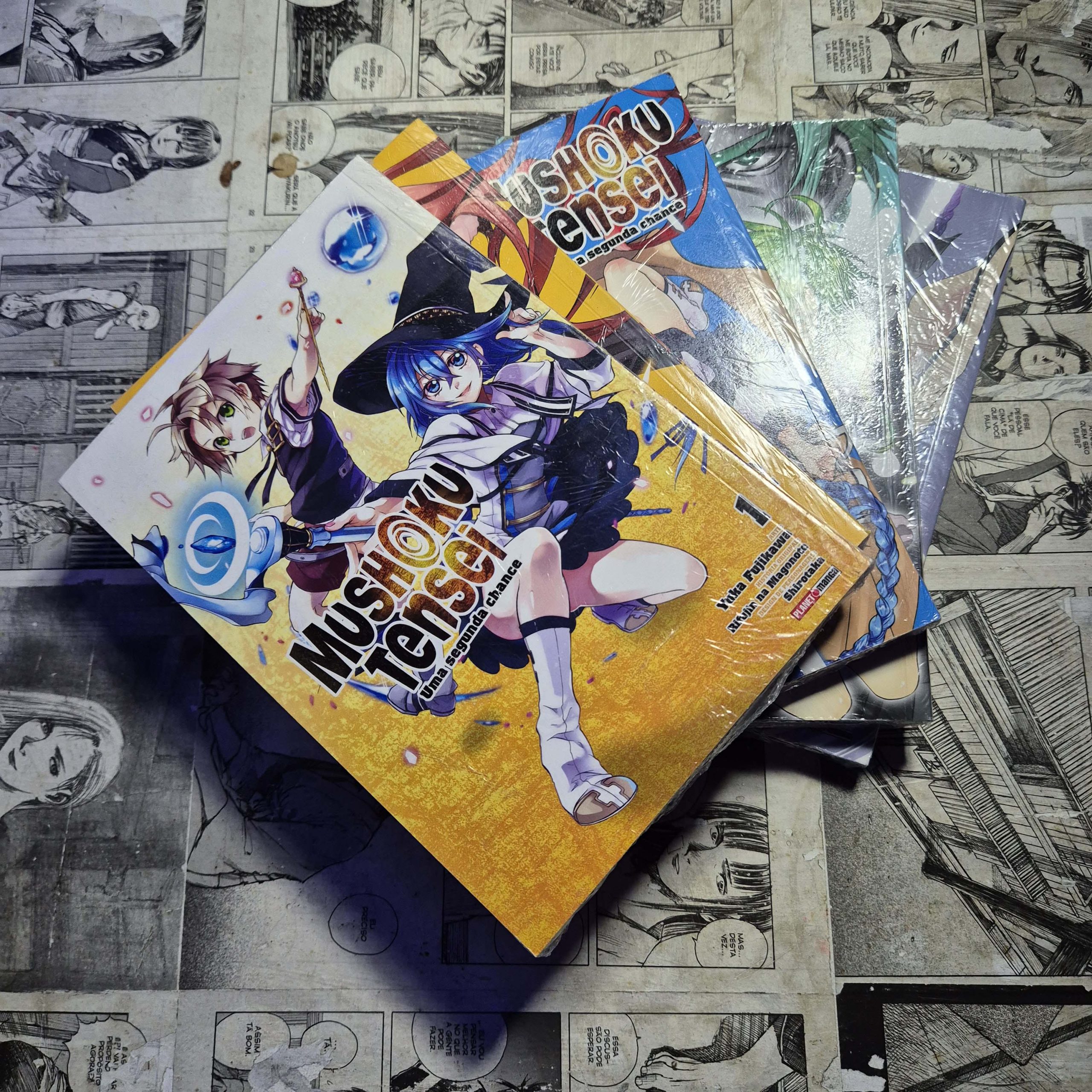 Mushoku Tensei - mangá - Vol.1 ao 5 (Lote #336)