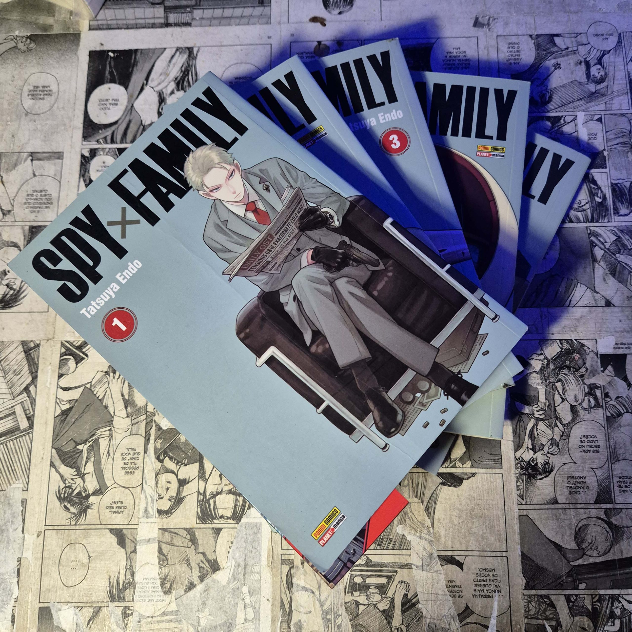 Spy x Family - Vol.1 ao 5 (Lote #336)