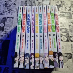 Wind Breaker – Vol.1 ao 10 (Lote #336)