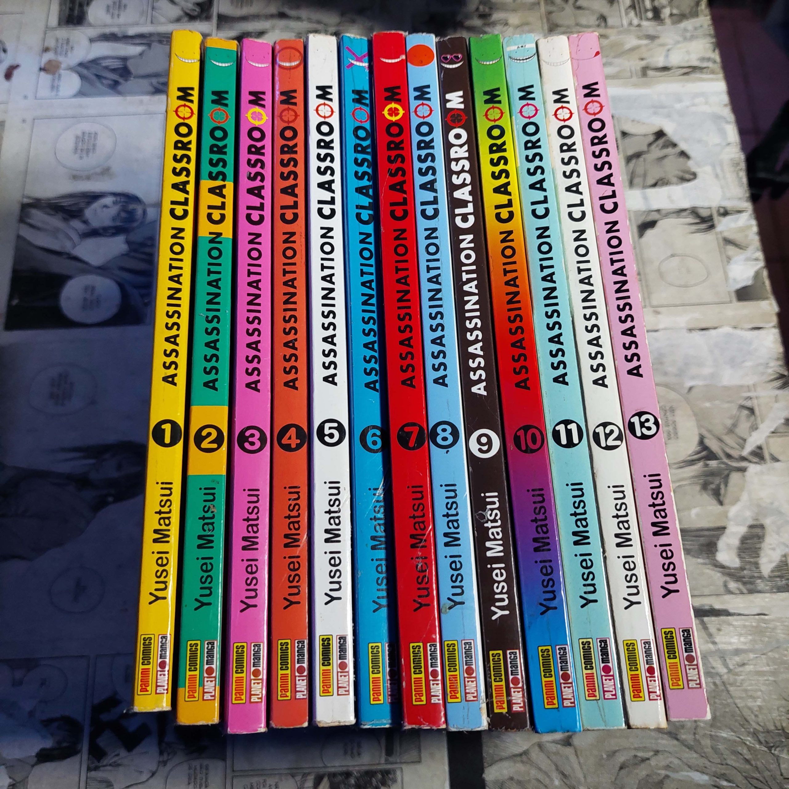 Assassination Classroom - Vol.1 ao 13 (Lote #338)