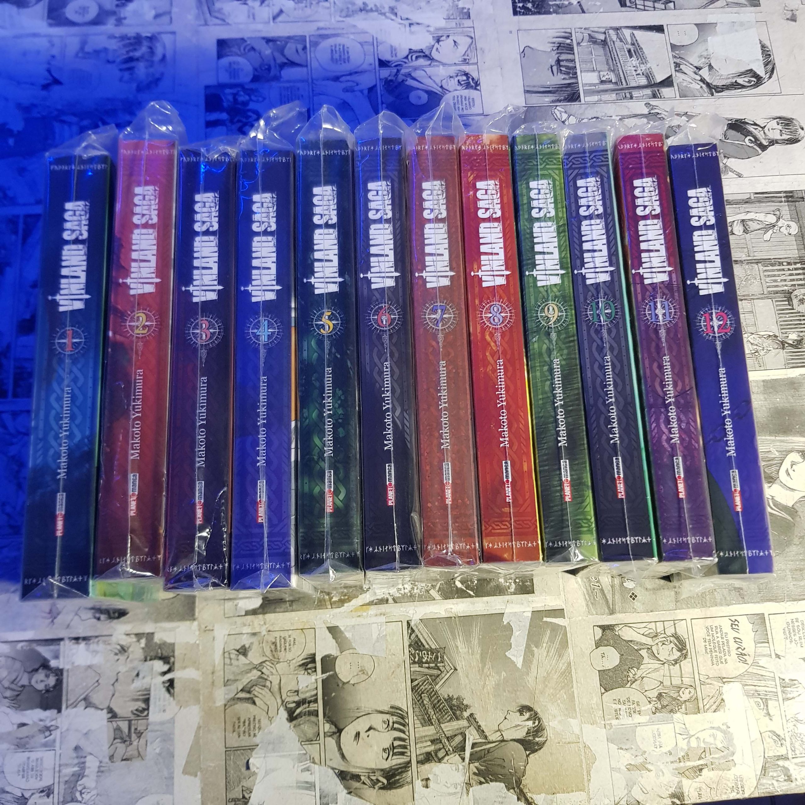 Vinland Saga - deluxe - Vol.1 ao 12 (Lote #341)