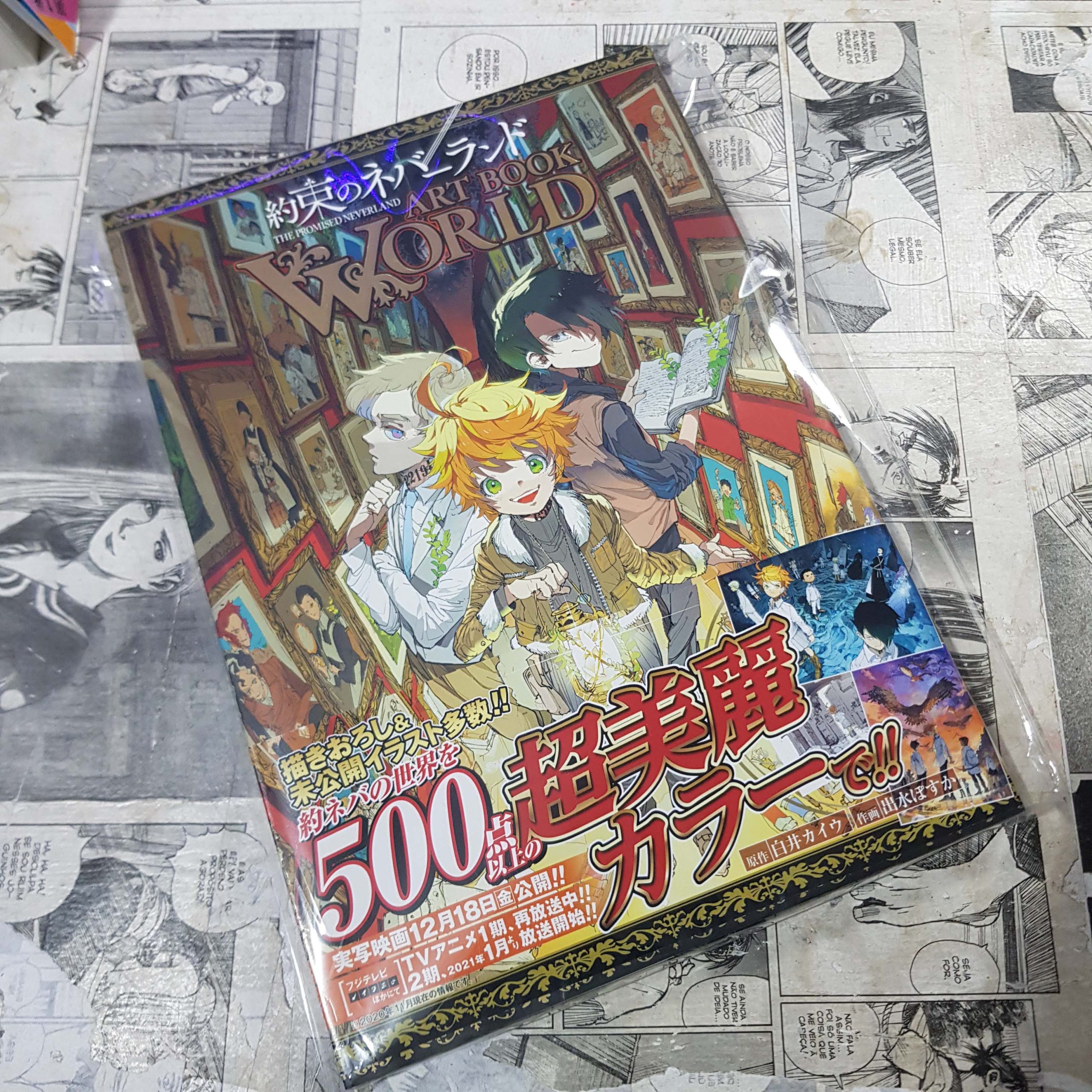 The Promised Neverland - Artbook World - em JPN (Festival de Importados #20)