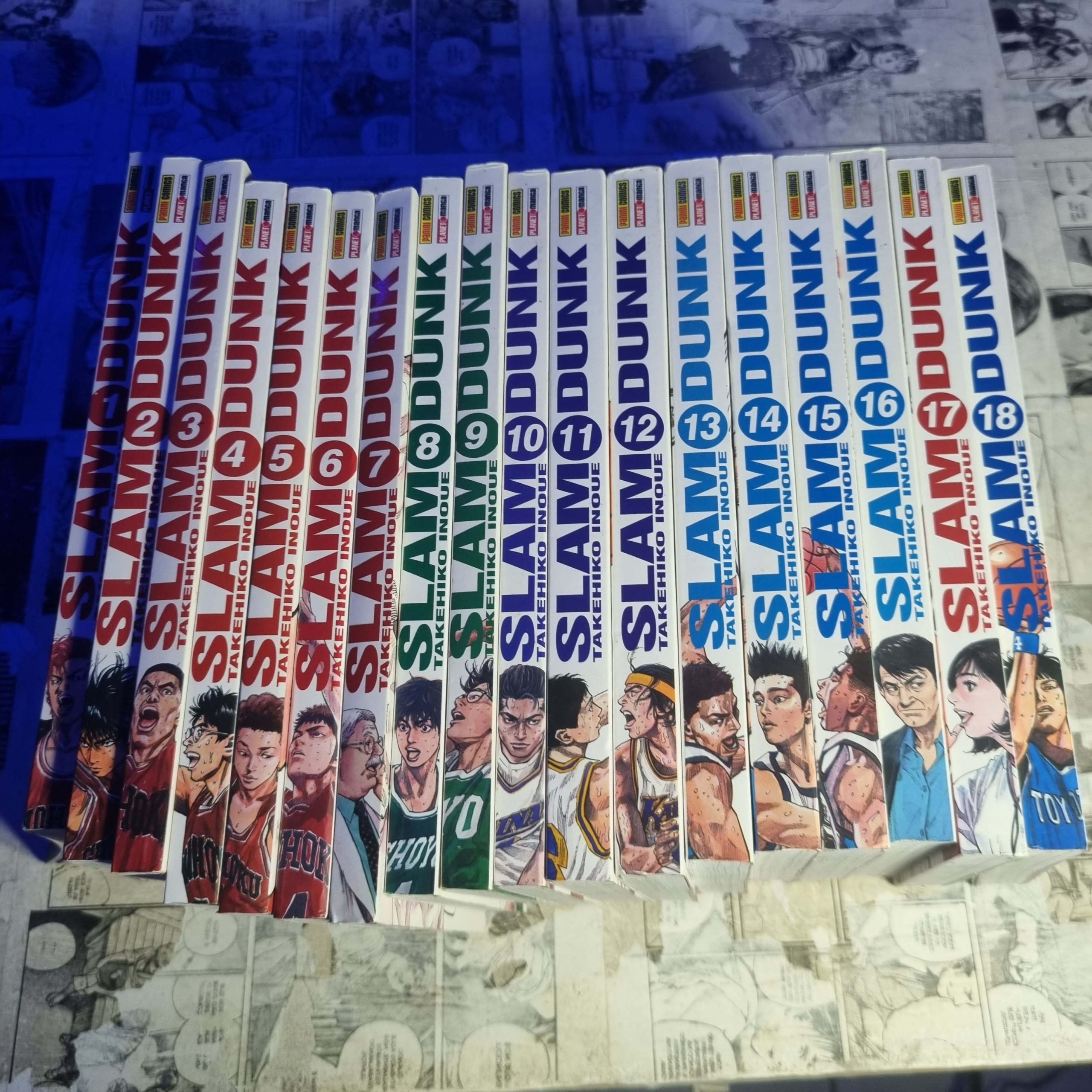 Slam Dunk - Vol.1 ao 18 (Lote #342)